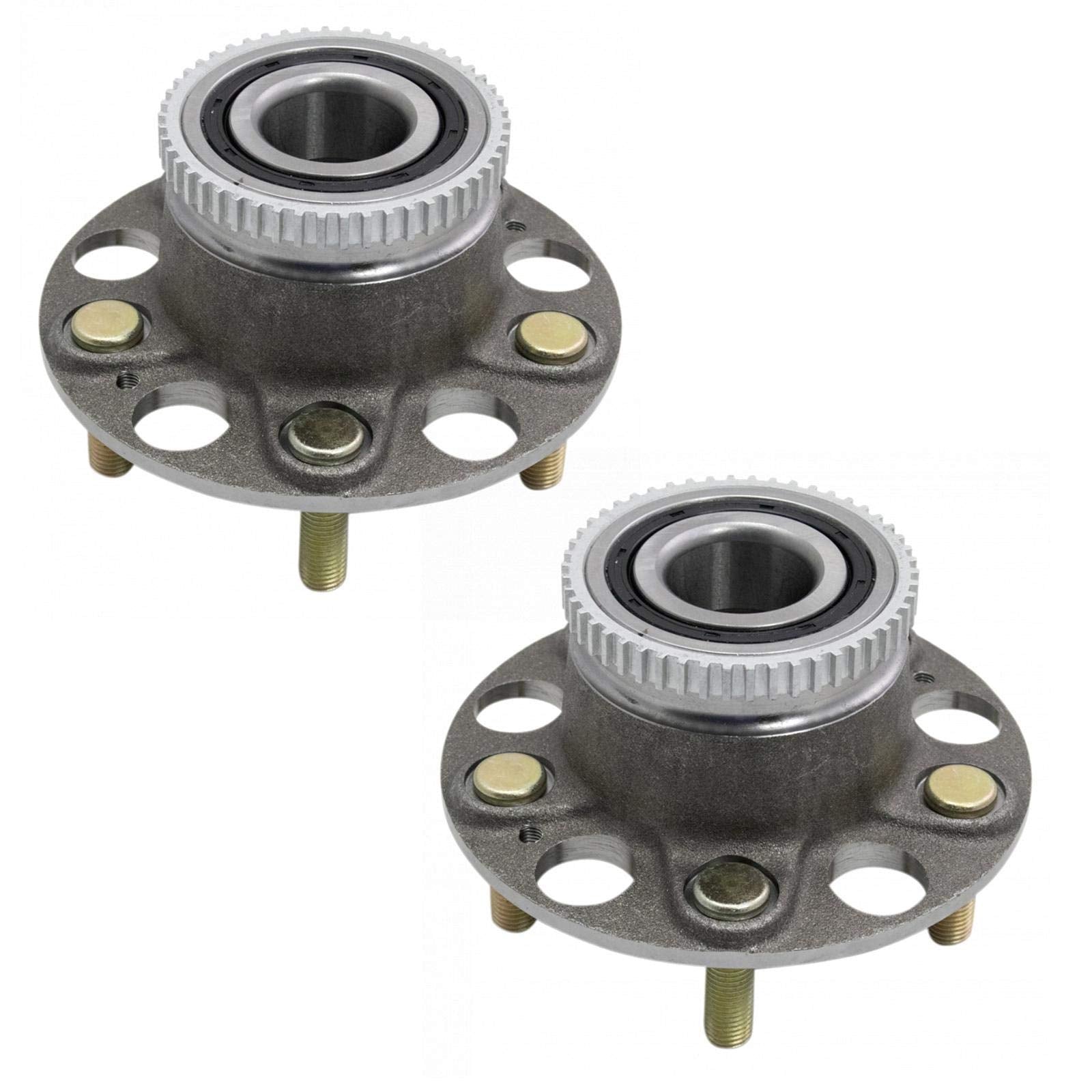 Trq Rear Wheel Hub Bearings Assembly Set Compatible With 2002-2004 Acura Rl
