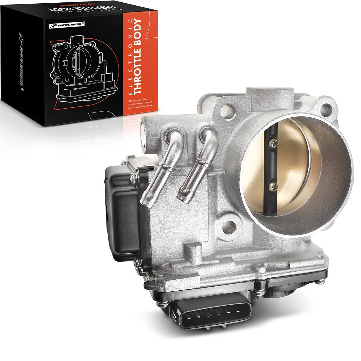 A-Premium Electronic Throttle Body Compatible with Honda CRV 2010-2014, Accord 2008-2012, Civic, Crosstour 2012-2015 & Acura TSX