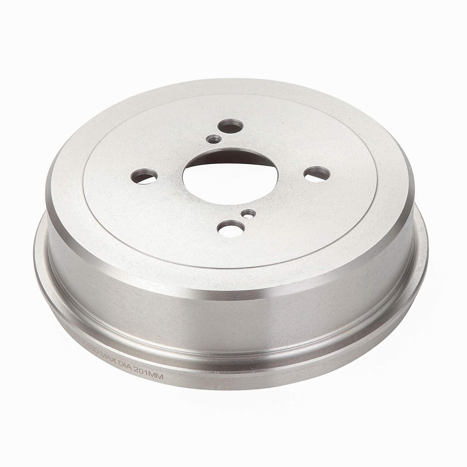 TRQ Rear Brake Drum & Shoe Pair Set for Toyota Corolla Chevy Prizm