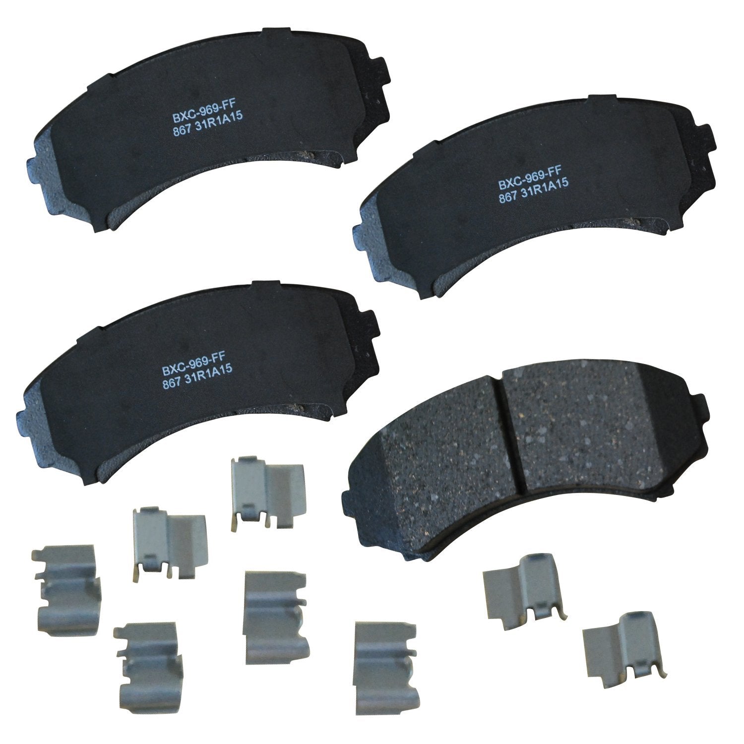 Bendix Premium Sbc867 Ceramic Front Brake Pads For Select Models Honda Passport, Isuzu Axiom, Rodeo, Rodeo Sport, Mitsubishi End