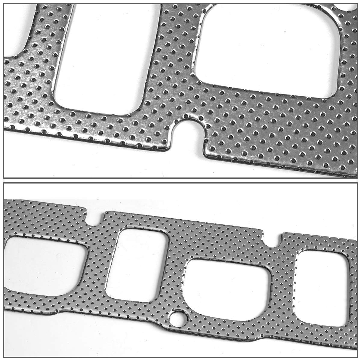 Auto Dynasty Aluminum Exhaust Manifold Header Gasket Set Compatible With 06-19 Dodge Ram Truck 5.7L V8
