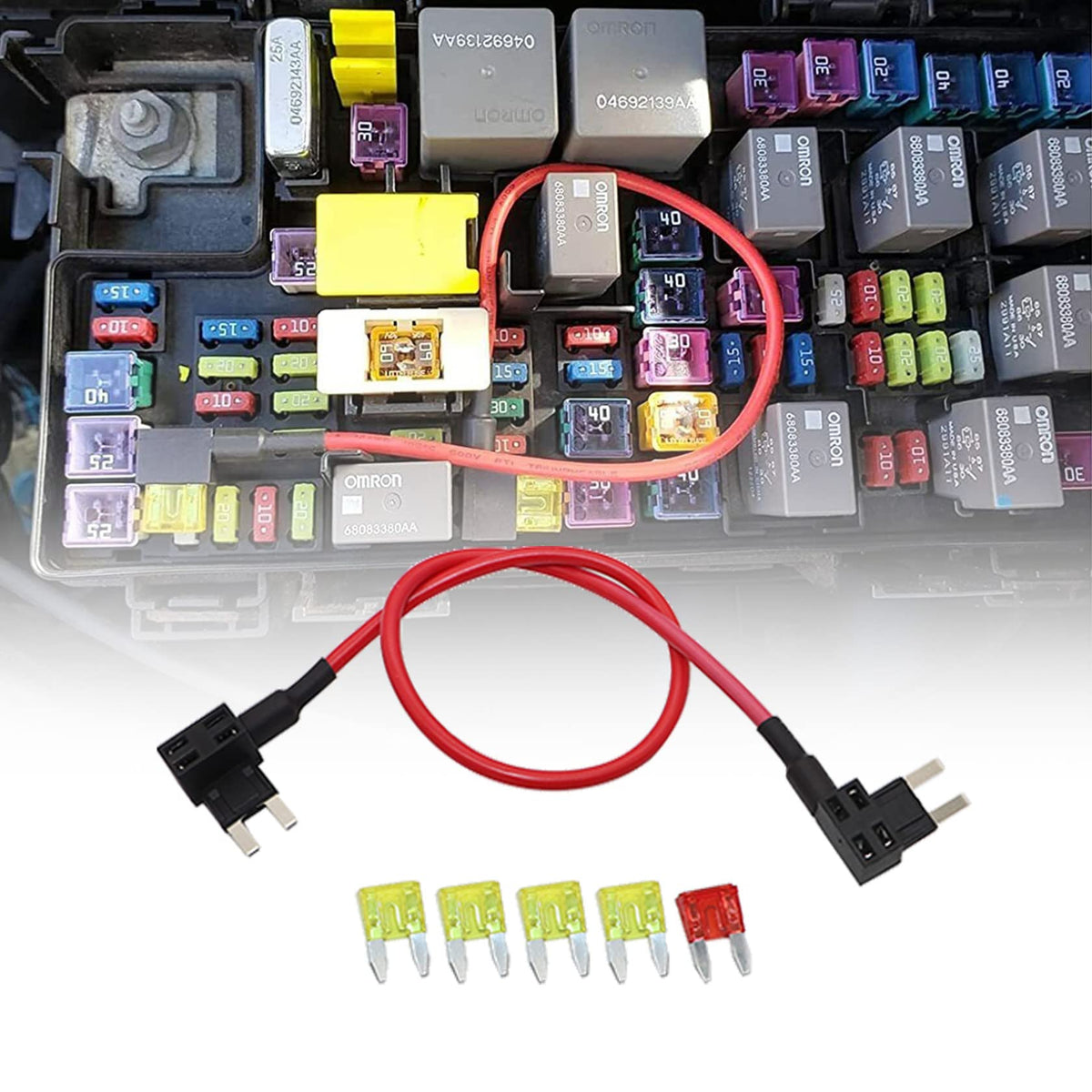 Fzjdsd Tipm Repair Fuel Pump Relay Bypass Cable Compatible With Dodge Ram 1500 2 WBCARB09MQ3HQN6