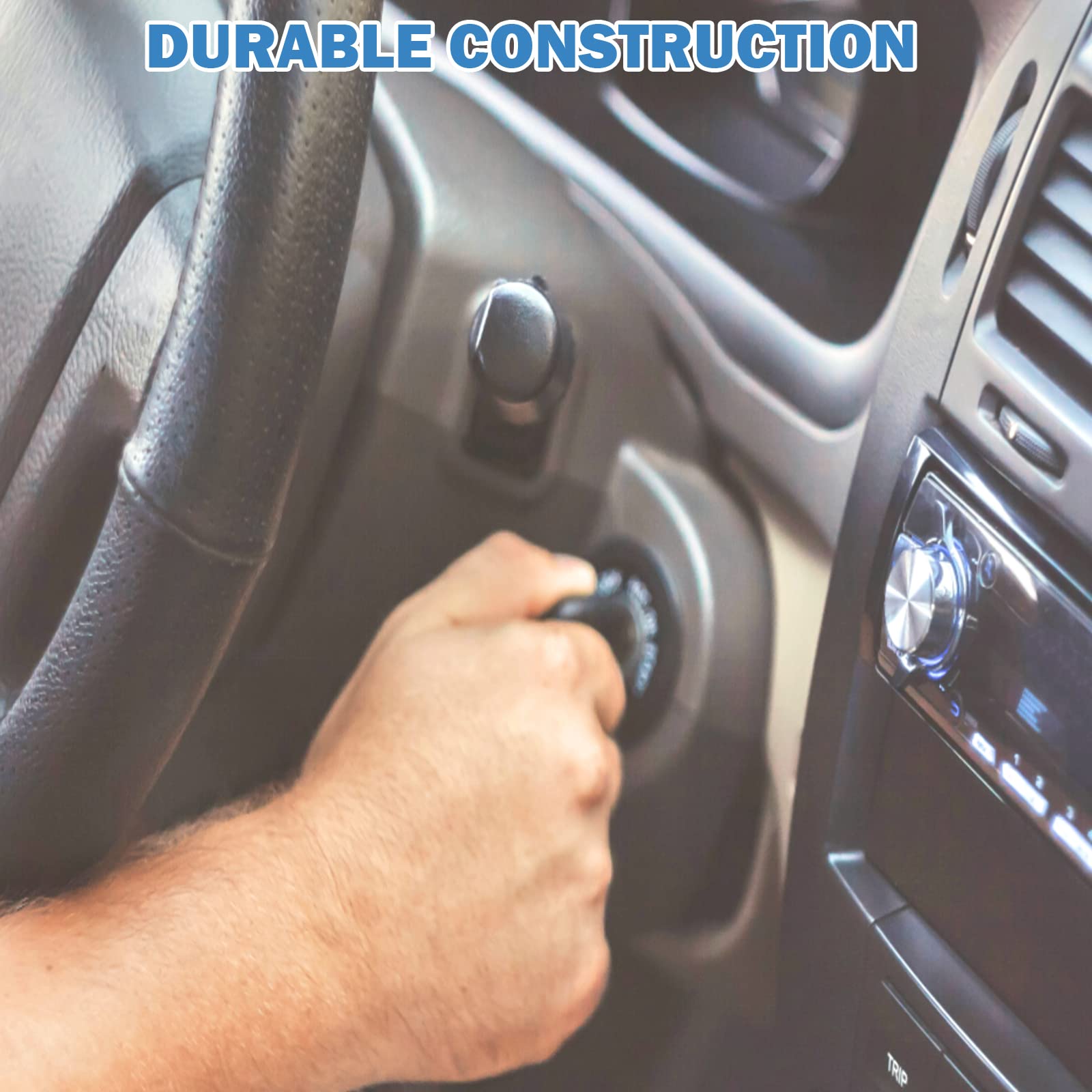 Ignition Lock Cylinder W/Keys & Passlock Chip Starter - Compatible With Chevy Malibu, Impala, Monte Carlo, Pontiac Grand Am, Oldsmobile Alero, Cutlass - Replace D1493F, 12458191, 25832354, 924-719