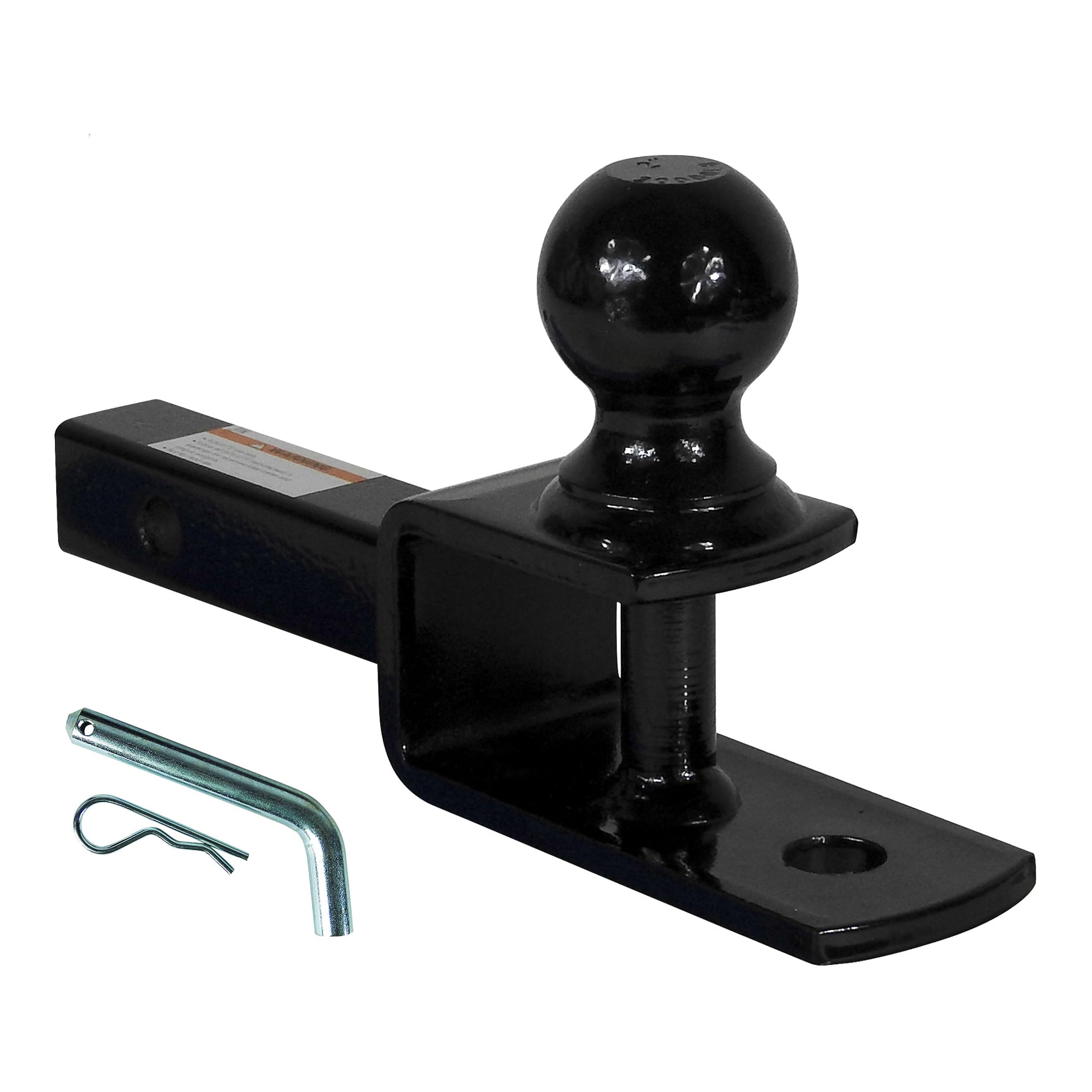 Extreme Max 5001.1379 3-In-1 Atv Ball Mount With 2'' Ball - 1-1/4'' Solid Shank