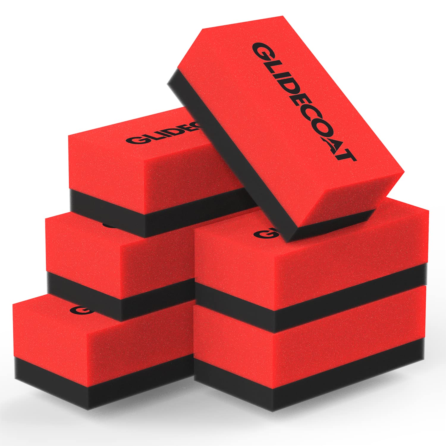 Glidecoat Ceramic Coating Applicator Sponges 6 Pack- Applicator Pads Detailing For Cars, Boats, Motorcycles, Motorhomes, And Mor