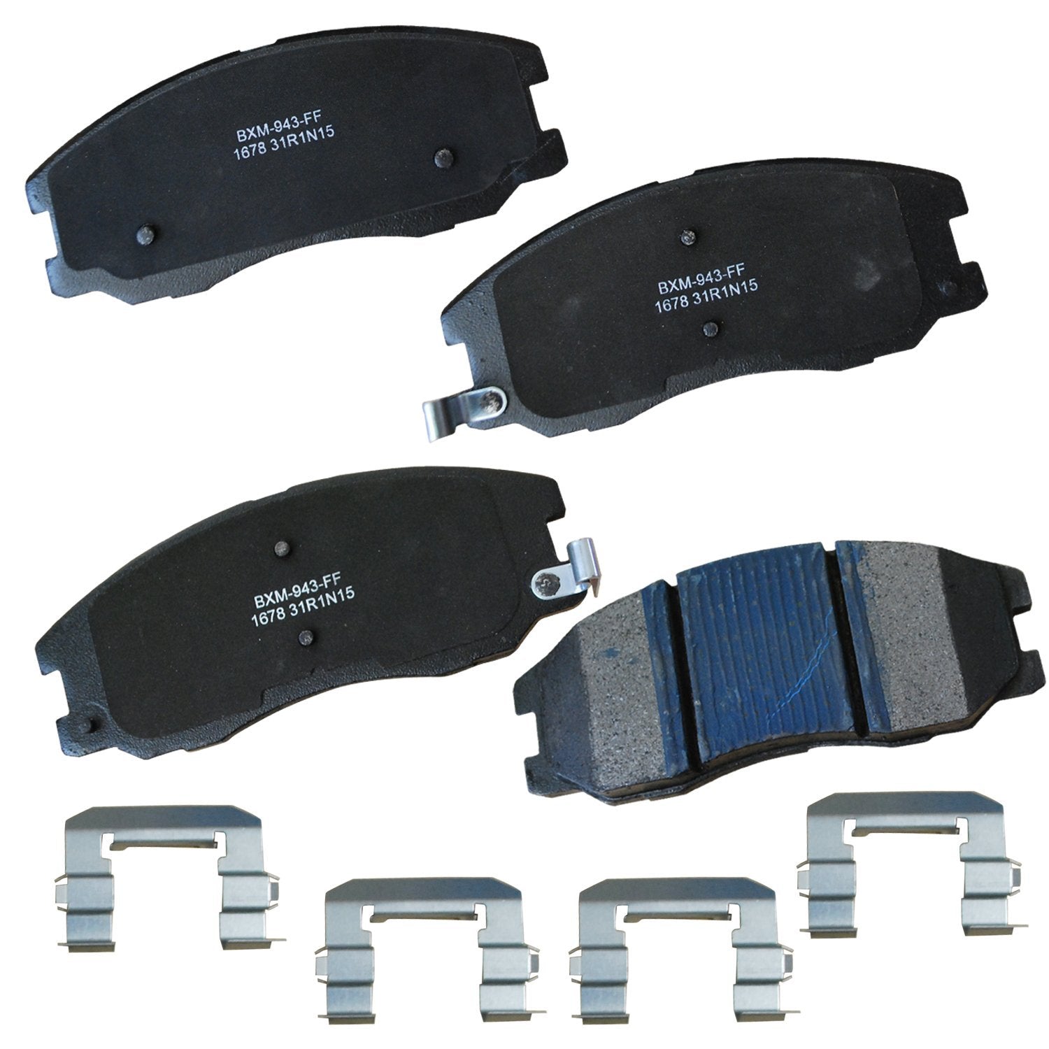 Bendix Premium Sbm1678 Semi-Metallic Front Brake Pads For Chevrolet Captiva Sport 2015-2014