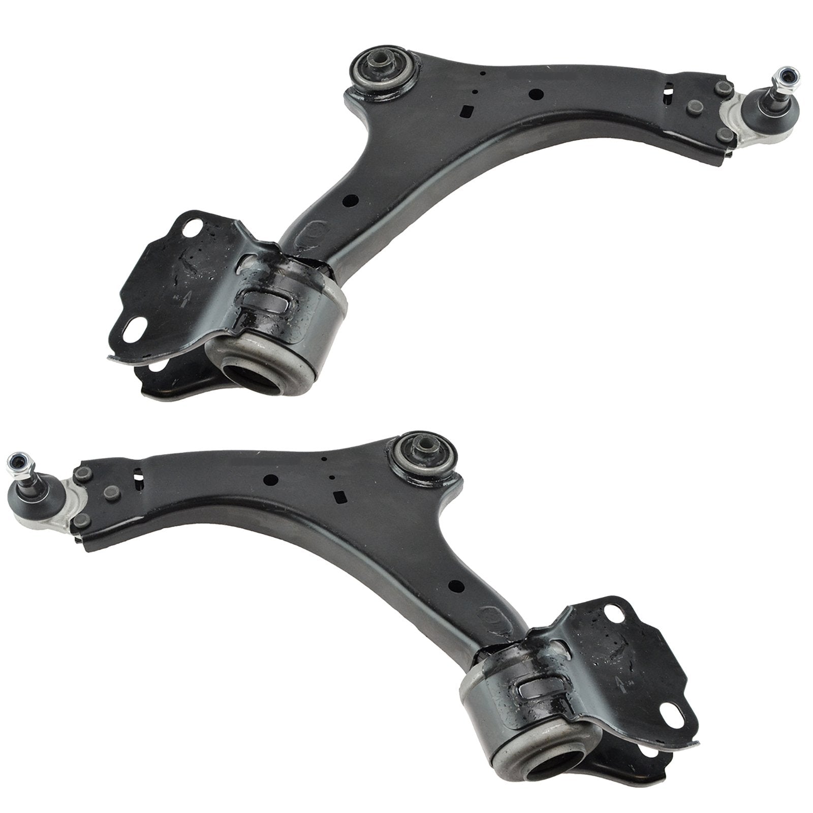 Trq Front Lower Control Arm With Ball Joint Set Compatible With 2008-2015 Land Rover Lr2