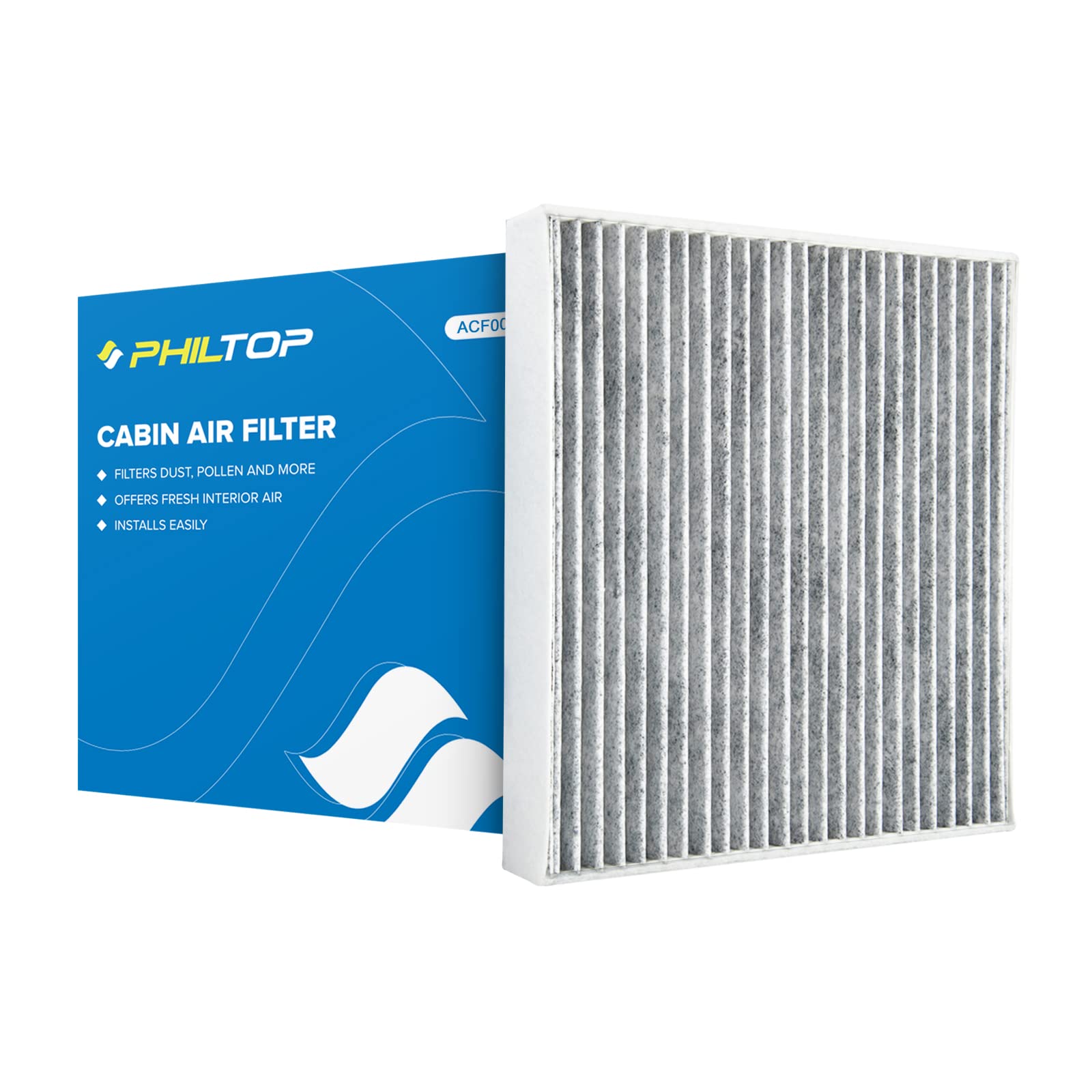 Philtop Cabin Air Filter, Replacement For Air Filter Corolla 2002-2008, Matrix 2003-2008, Premium Acf009(Cf10133) Cabin Filter W