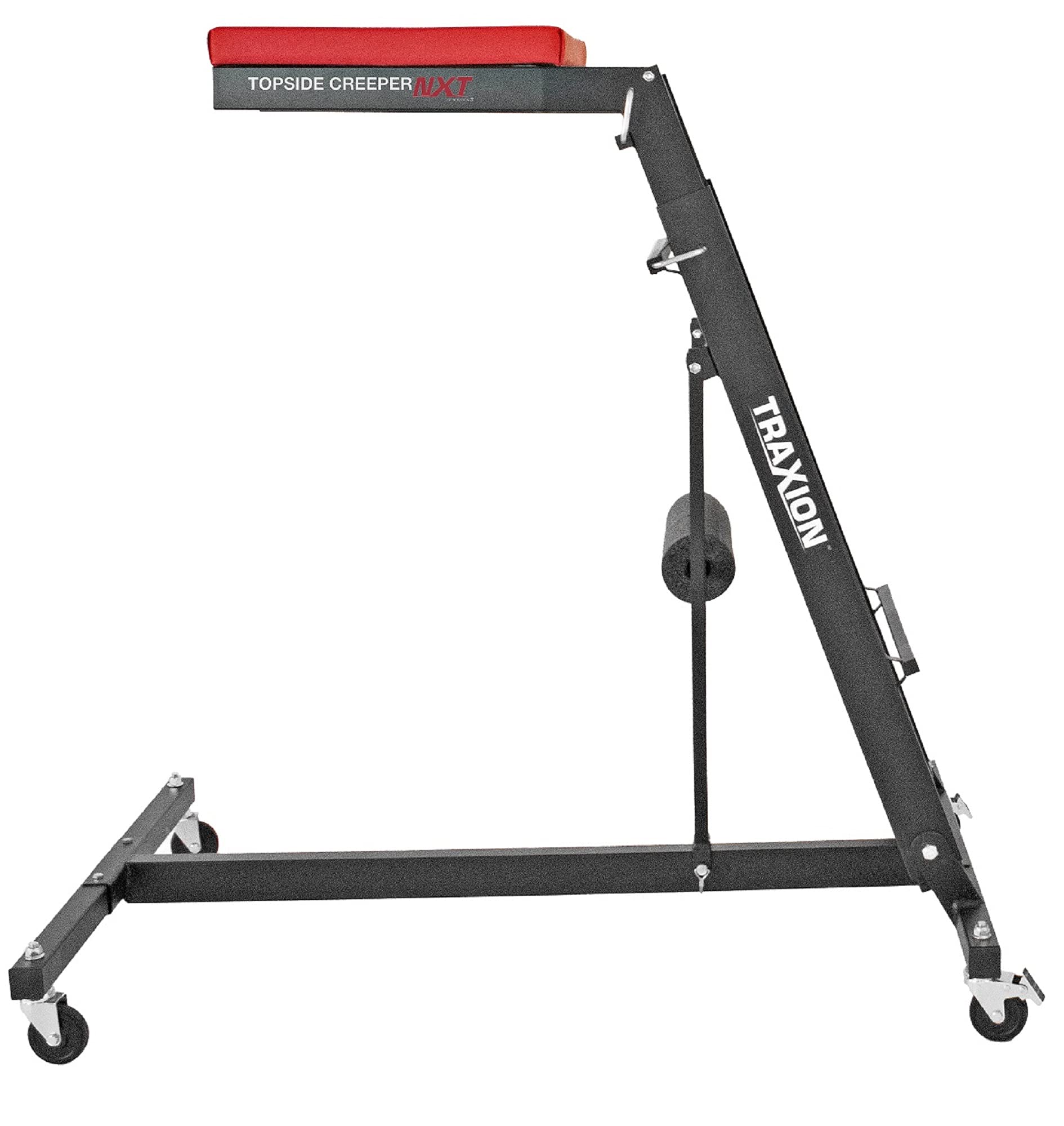 Traxion 3-200 Nxt Foldable Topside Automotive Engine Creeper, Black