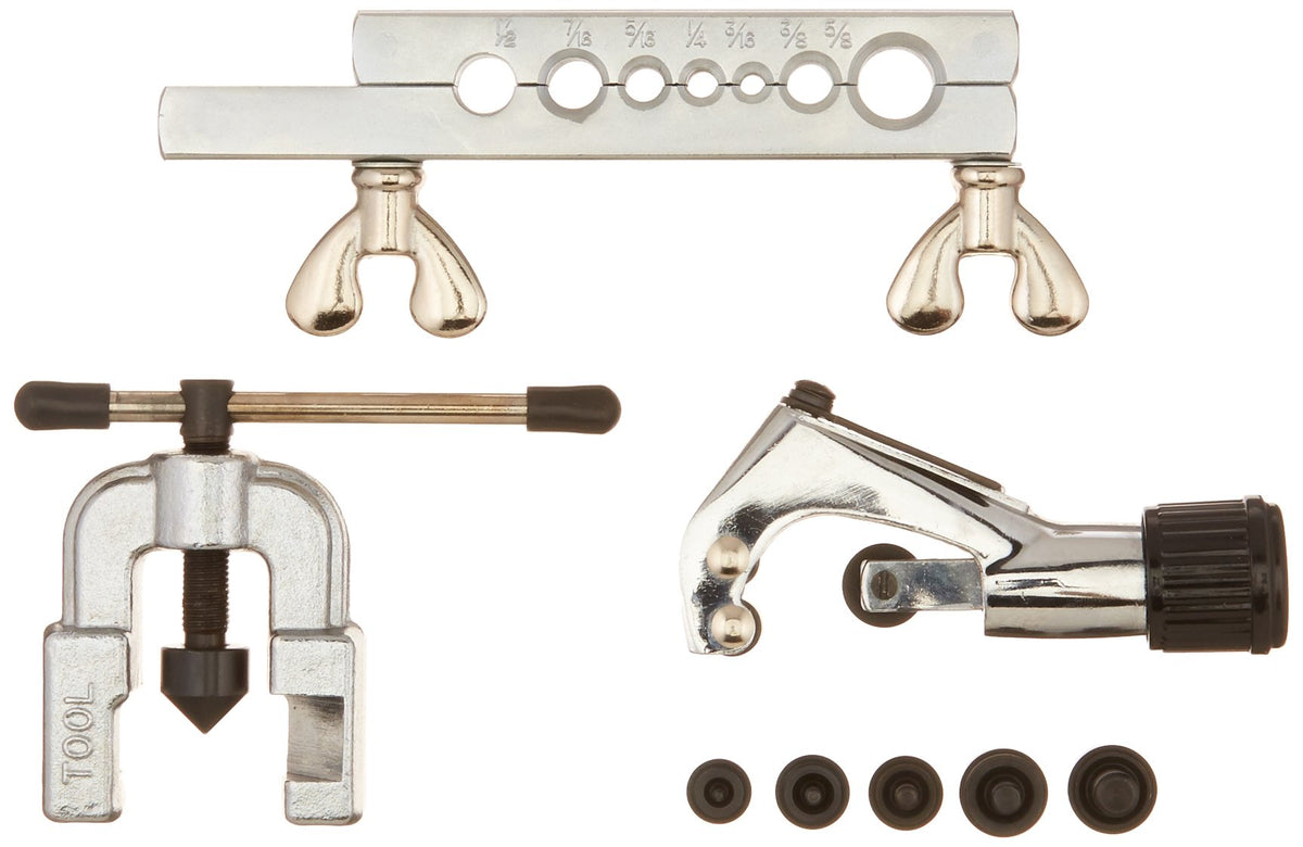 Mastercool (70092 A/C Flaring, Double Flaring And Cutting Tool Set