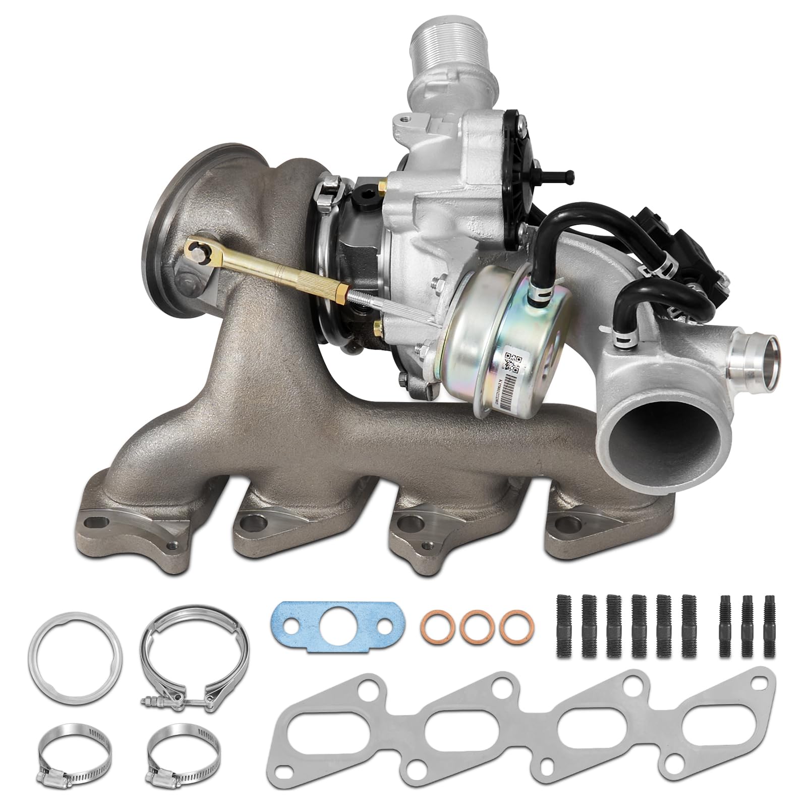 AUTOBABA 667-203 Turbo Turbocharger Kit with Gasket Compatible with 2011-2016 Chevrolet Cruze 2012-2020 Chevy Sonic 2013-2018 Tr