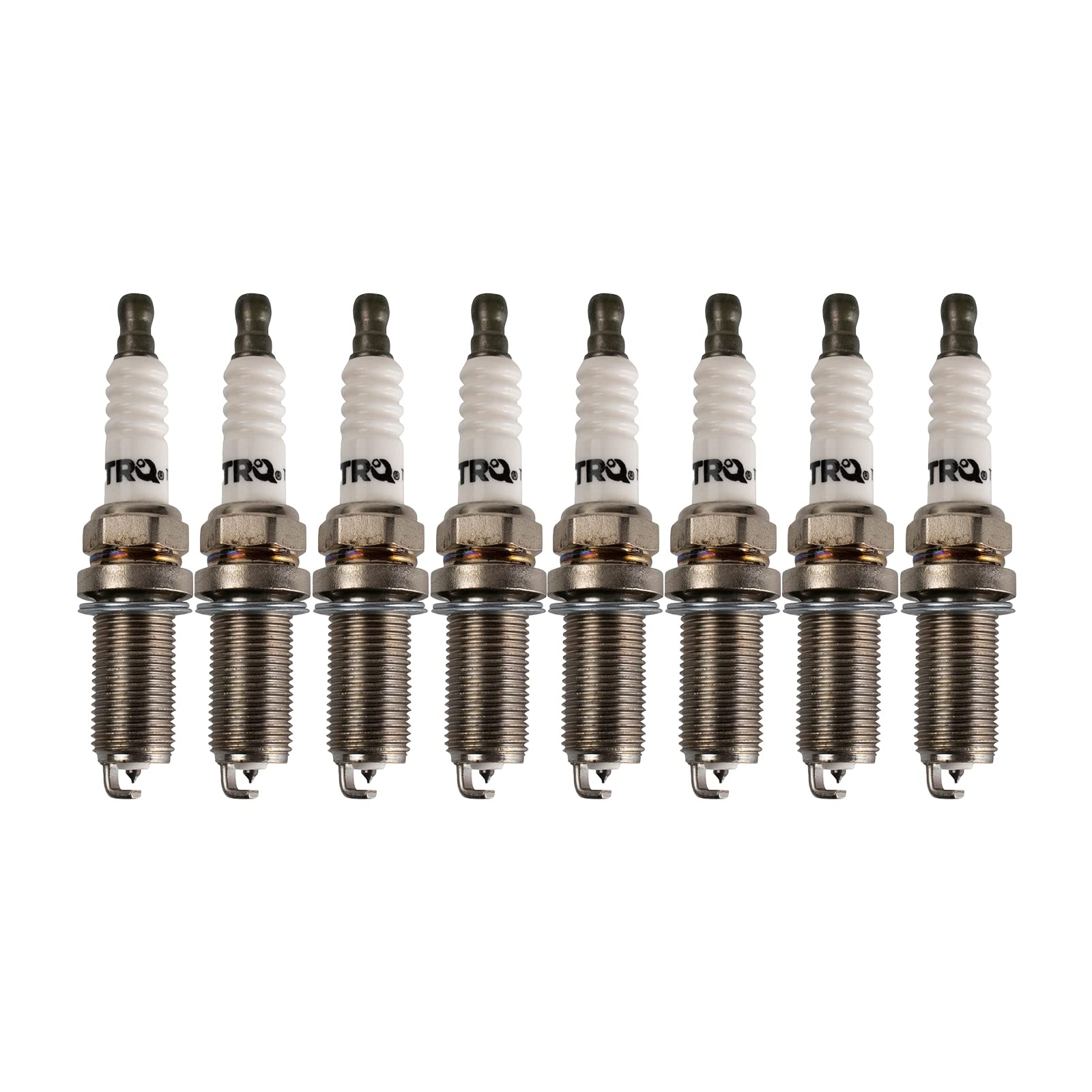 Trq Iridium Spark Plugs Engine Tune Up Ignition Kit 8 Piece Set Compatible With 2011-2017 Ford F-150 2011-2019 Mustang