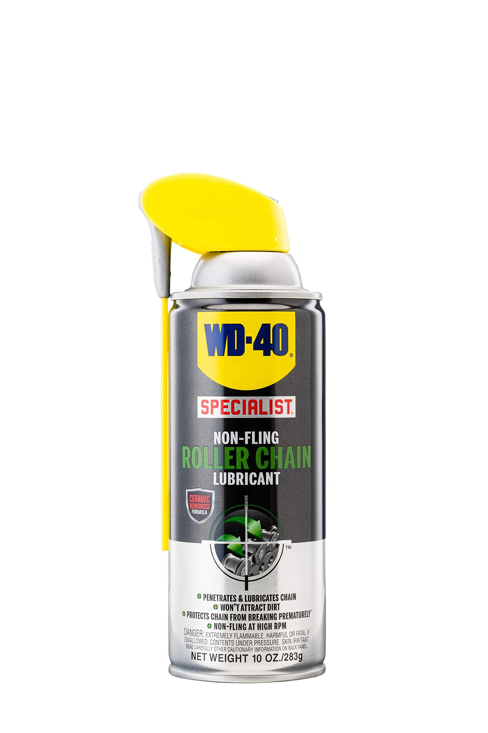 Wd-40 Specialist Roller Chain Non-Fling Lubricant, 10 Oz
