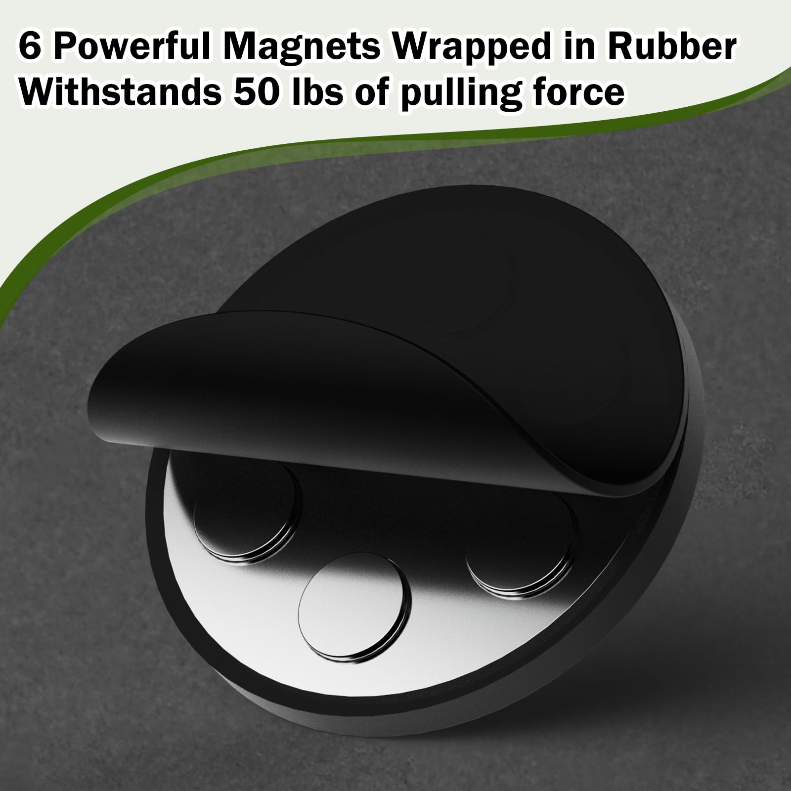 2 Pack Magnetic Cup Holder, Durmmur Sus 304 Stainless Steel Magnetic Cup Caddy, Magnetic Drink Holder For Tractor Mower Truck School Bus Refrigerator Treadmill, Magnet Can Holder On Metal Surface