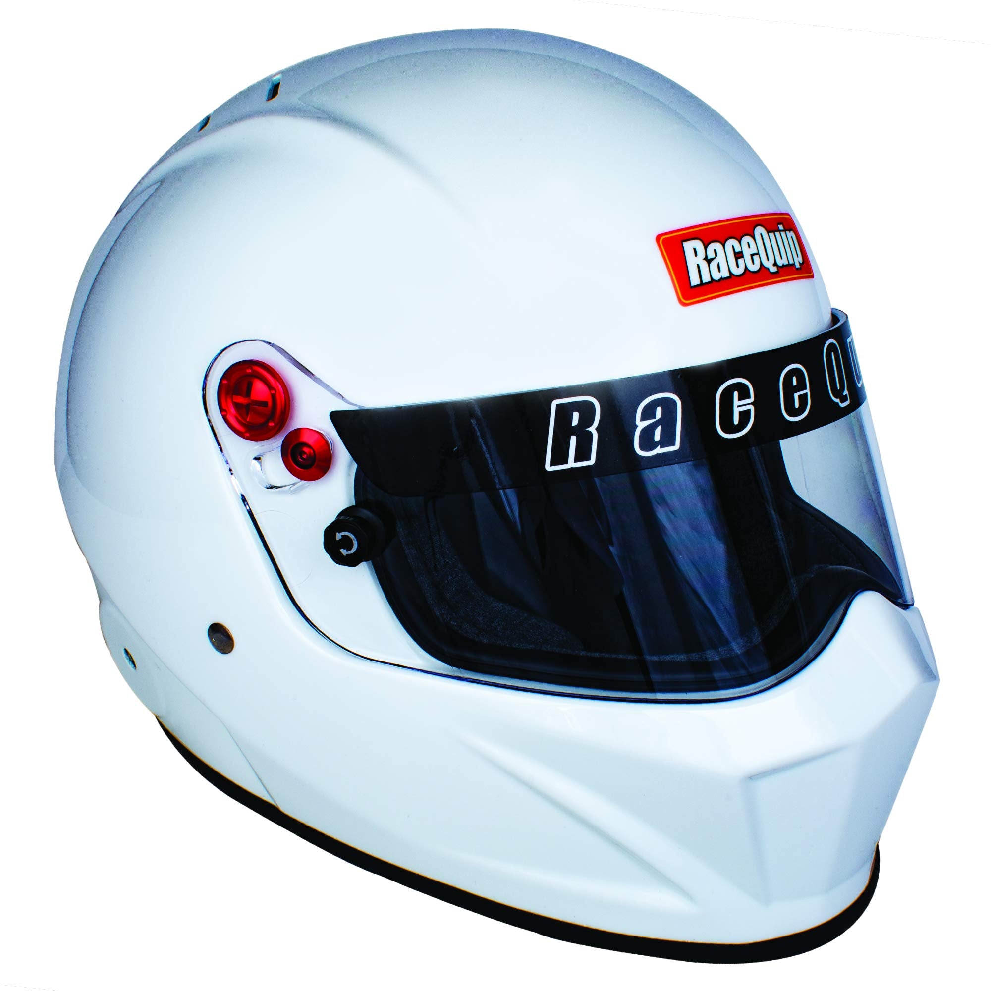 Racequip Full Face Helmet Vesta20 Series Snell Sa2020 Rated Gloss White Small 286112