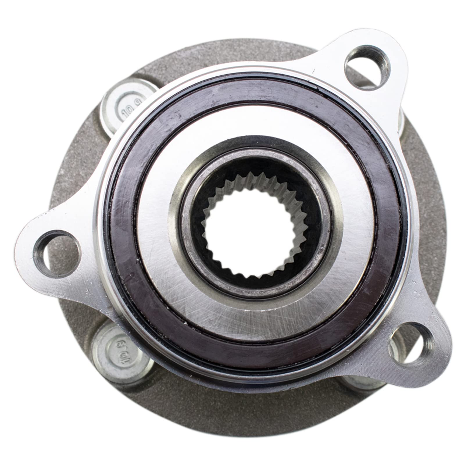 Trq Front Left Right Wheel Hub Bearing Assembly Driver Passenger Side Compatible With 2016 Scion Ia 2019-2020 Toyota Yaris 2017-