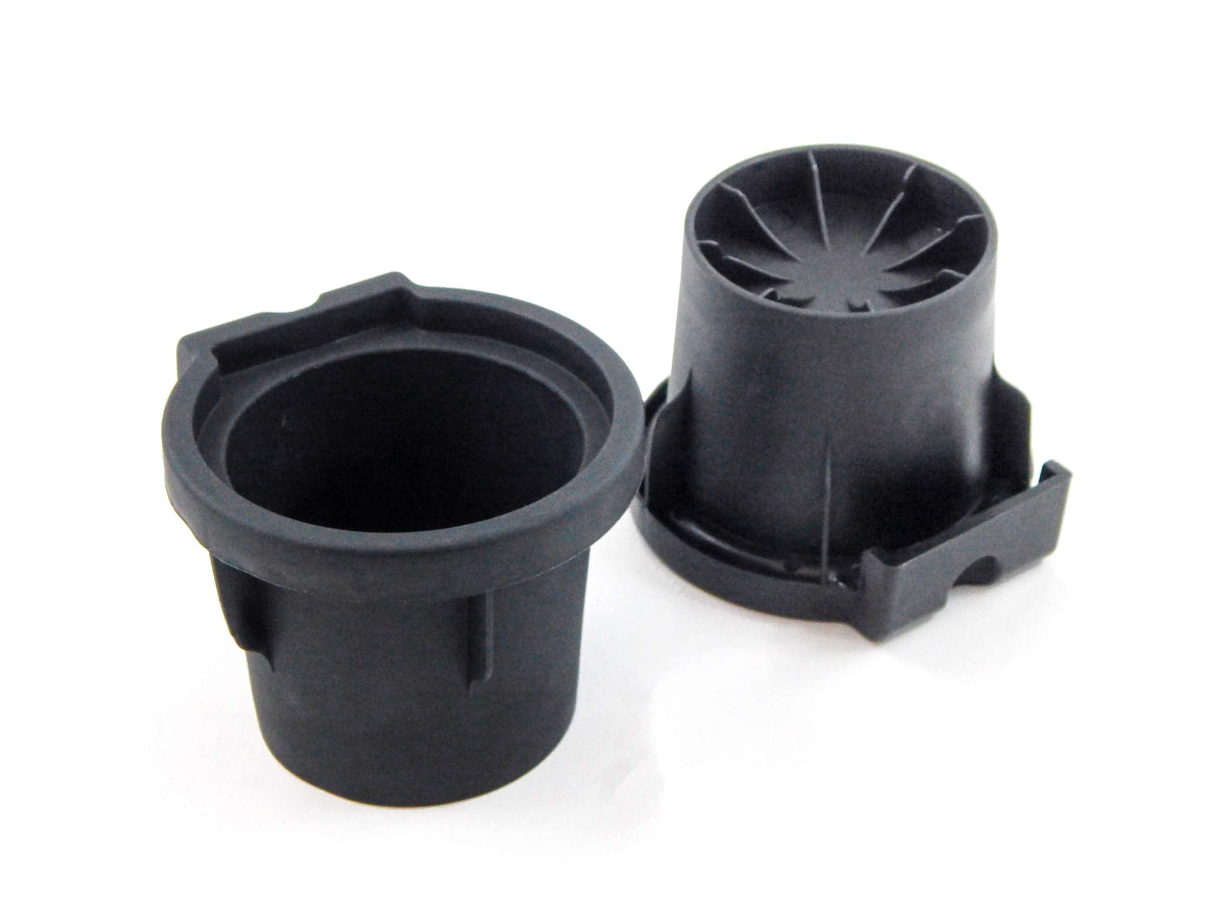 Red Hound Auto 2 Cup Holder Inserts 2005-2019 Compatible with Nissan Frontier, Xterra, 2005-2012 Pathfinder Rubber Cup Beverage Holder