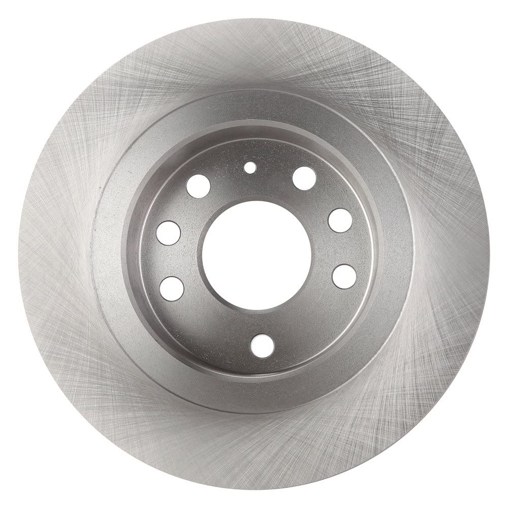 Trq Rear Brake Rotors Set Solid Compatible With 2003-2011 Saab 9-3 2010 9-3X