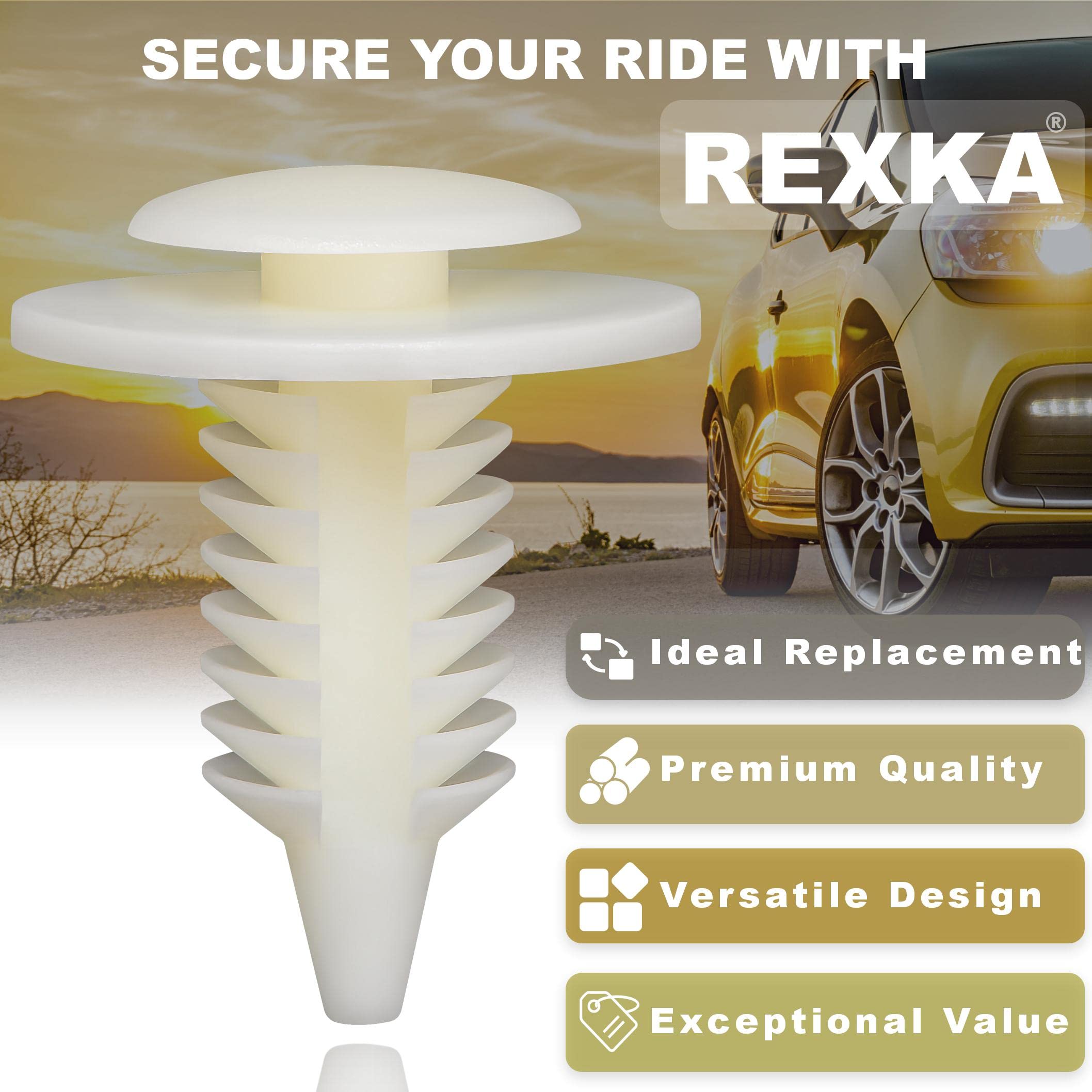 Rexka 51Pcs Door Trim Panel Retainer Clips 6503709 For Dodge Ram 1500 2500 3500 Pickup Chrysler - Multipurpose Auto Trim Panel B