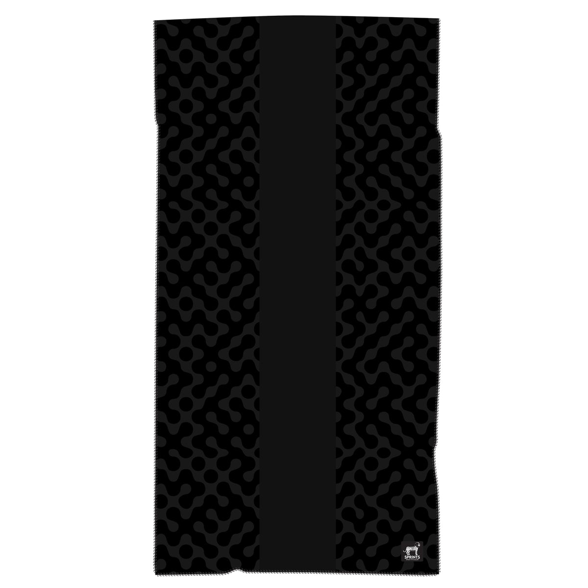 Sprints Prints Athletic Running Towel, Full-Sized, Car Seat Cover - Moisture Wicking (Midnight Mile)