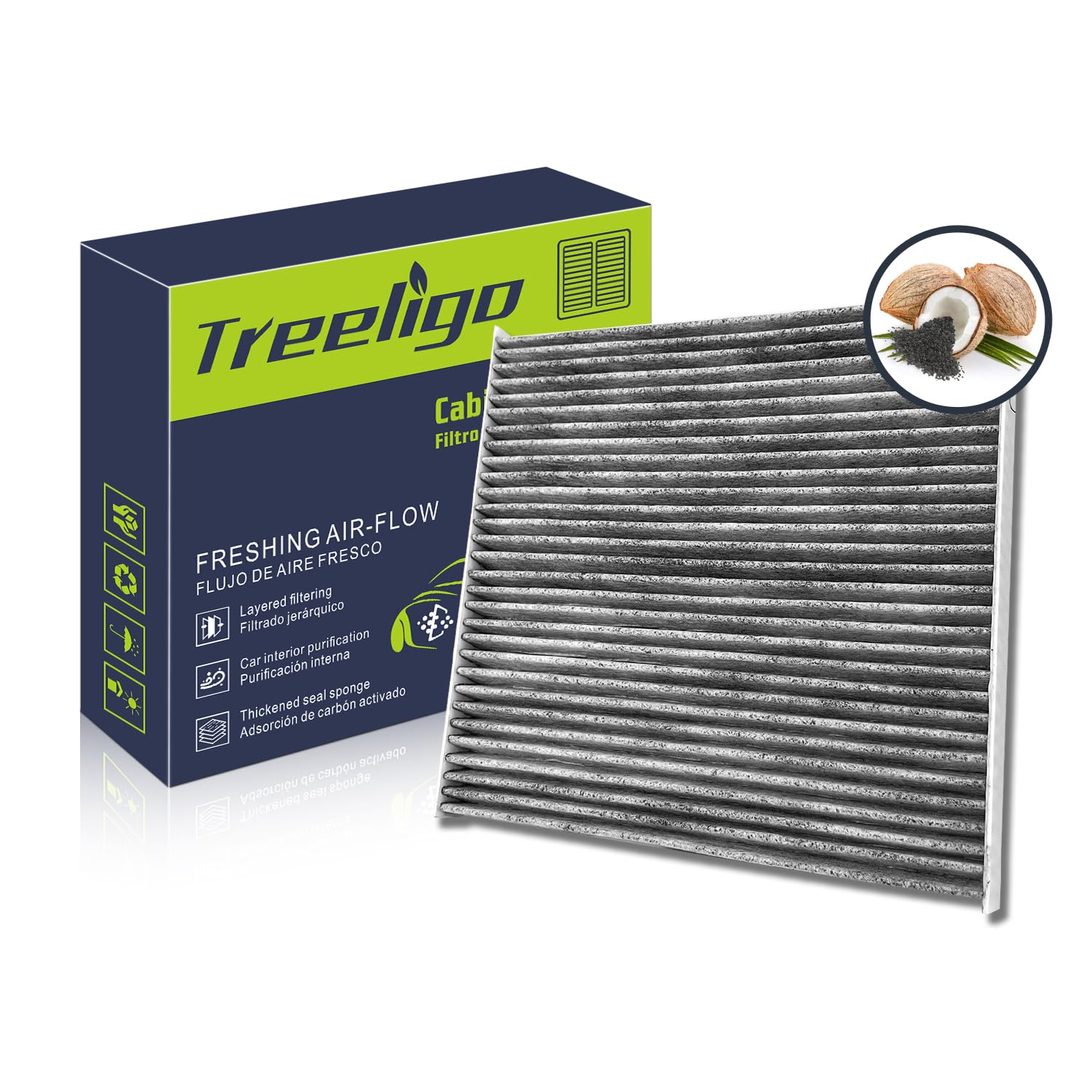 Treeligo Cf11776 Cabin Air Filter, Replacement For Nissan Pathfinder 2013-2020 Altima Sedan 2013-2018 Murano 2015-2024 Maxima 20