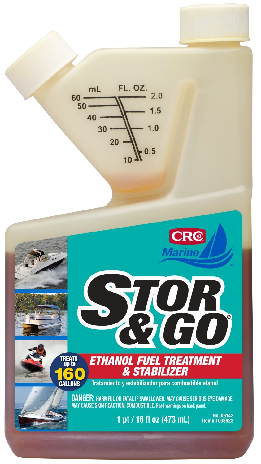 Crc 06142 Stor & Go Ethanol Fuel Treatment & Stabilizer, 16 Oz