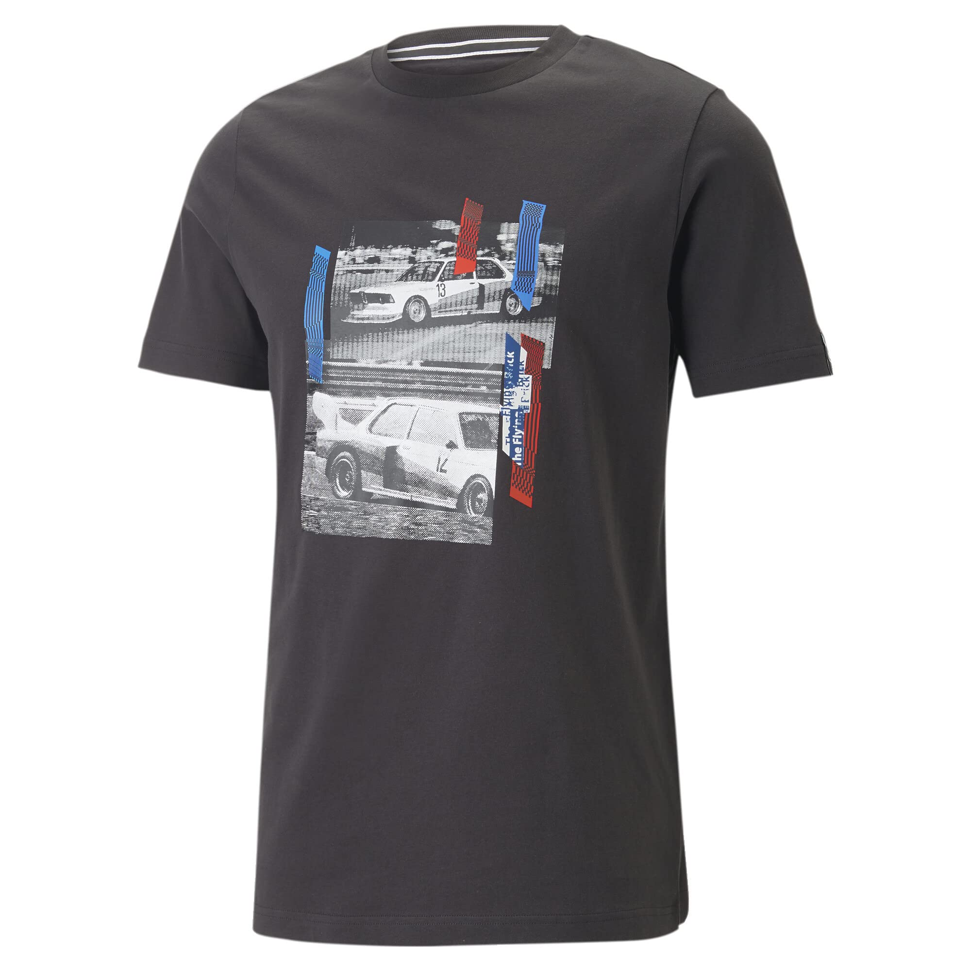 PUMA Men's Standard BMW M Motorsport Graphic Tee, Black 23, Large