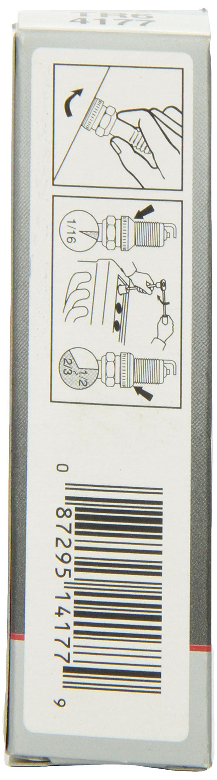 NGK (4177) TR6 V-Power Spark Plug, Pack of 1