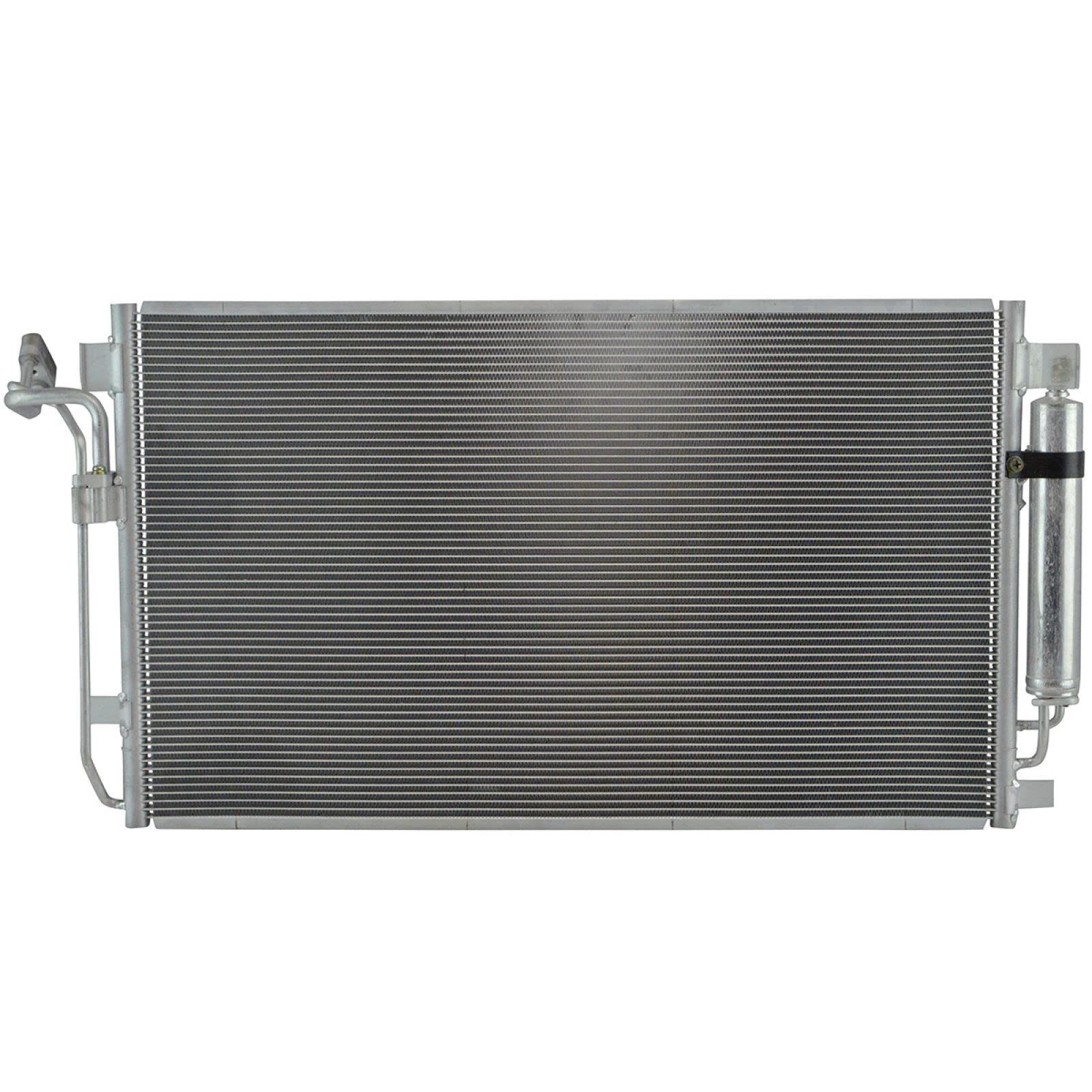 TRQ Air Conditioning A/C Condenser Receiver Drier Compatible with 2007-2018 Nissan Altima 2009-2020 Maxima NI3030161 NI3030171