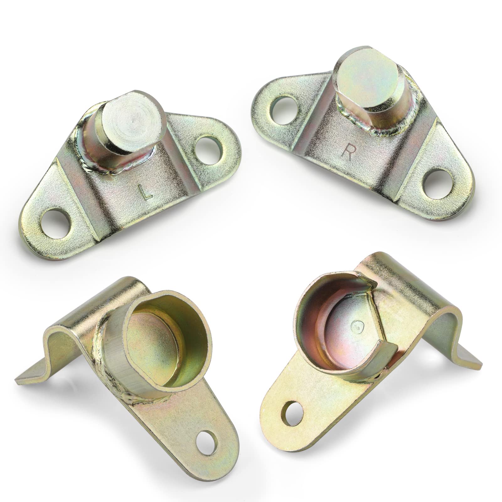 Betooll Tailgate Hinge Kit For 99-06 Chevy Silverado Gmc Sierra 4 Piece Set