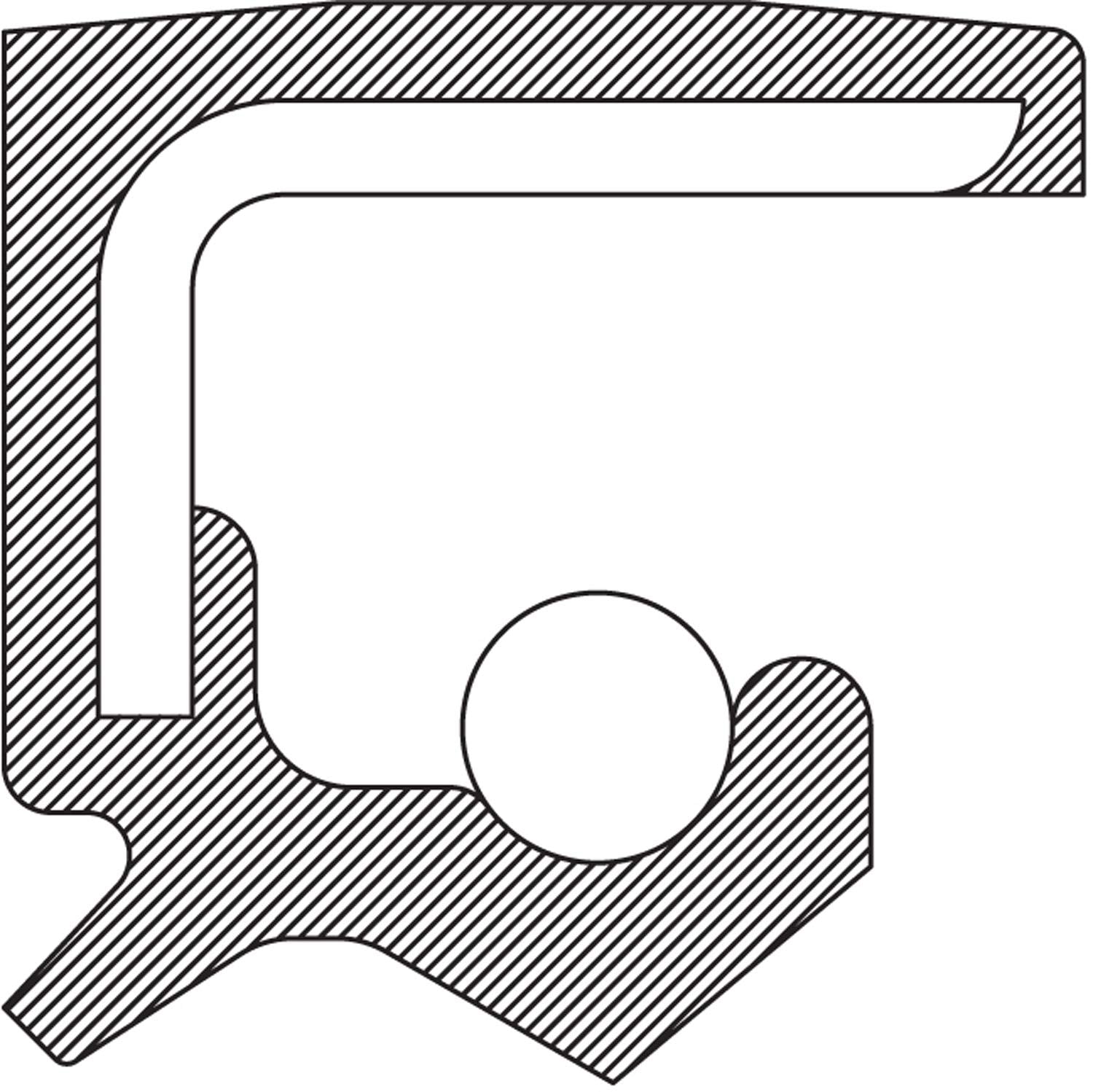 National 710492 Axle Shaft Seal