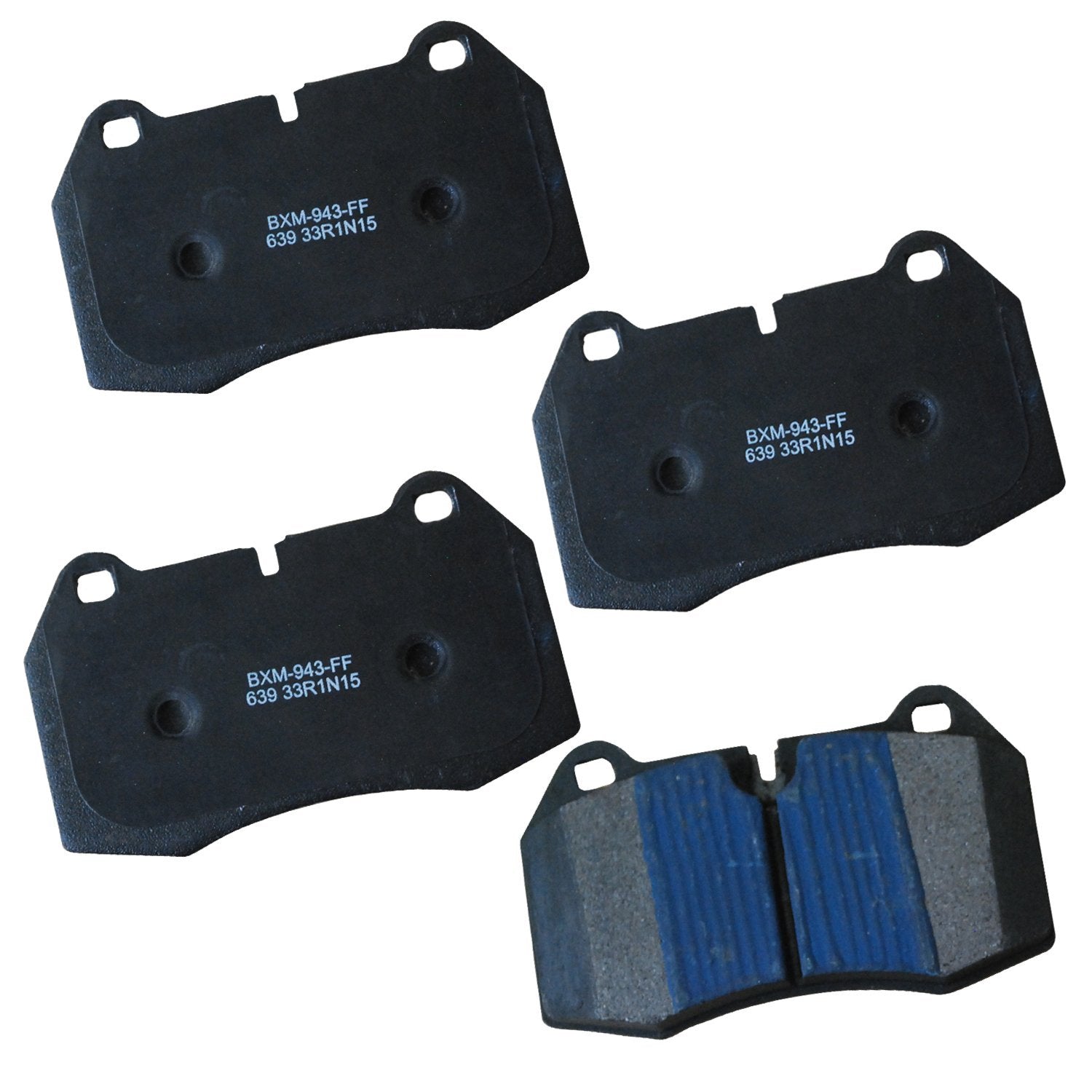 Bendix Premium Sbm639 Semi-Metallic Brake Pads For Bmw 840Ci 1997-1994, 850Ci 1997-1994, Ferrari 550 Maranello 2002-1997, Masera