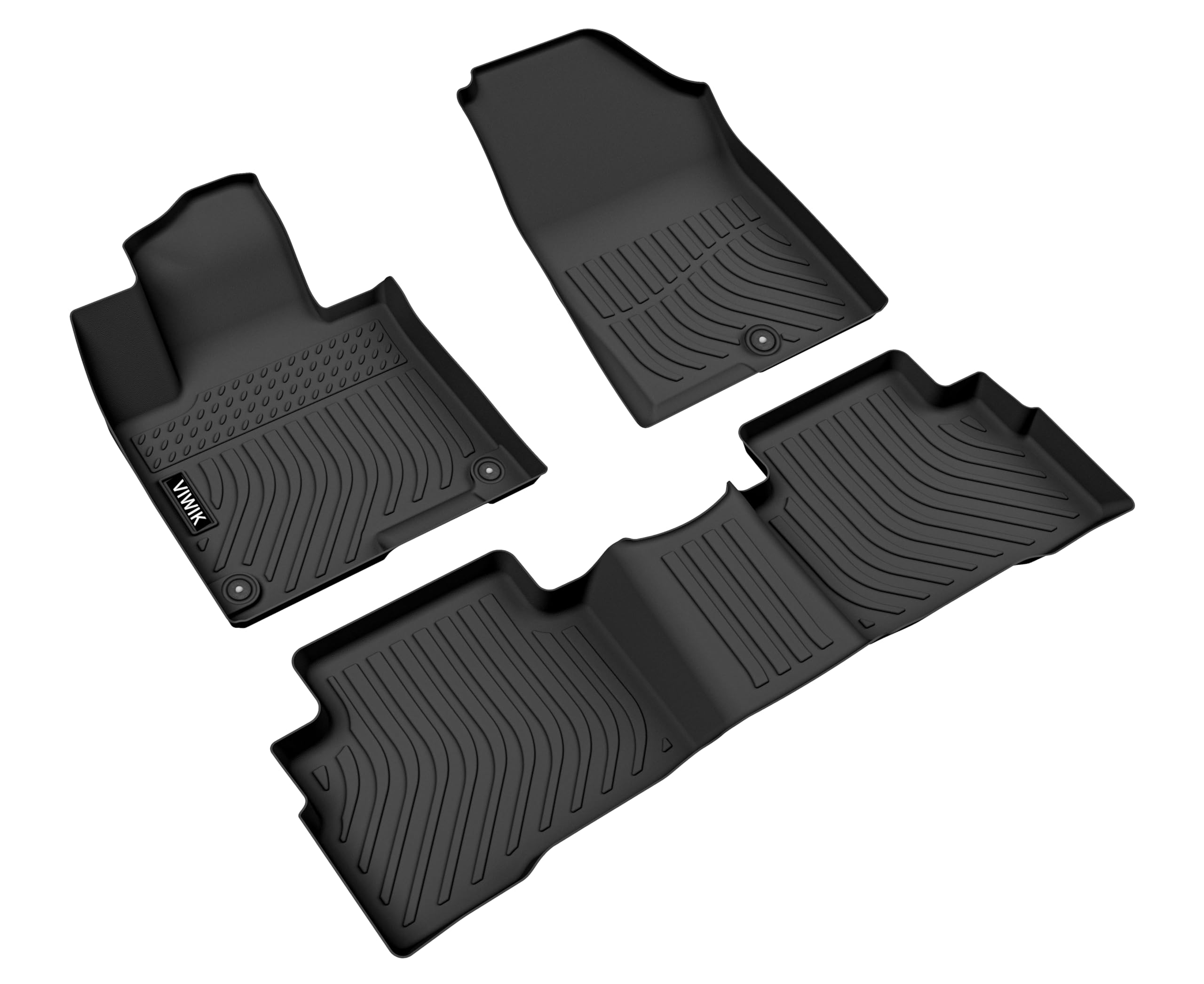 VIWIK Floor Mats for Kia Sportage 2025 2024 2023 Hybrid, All Weather Car Mats Automotive Floor Liners for 2023 2024 Sportage Fro