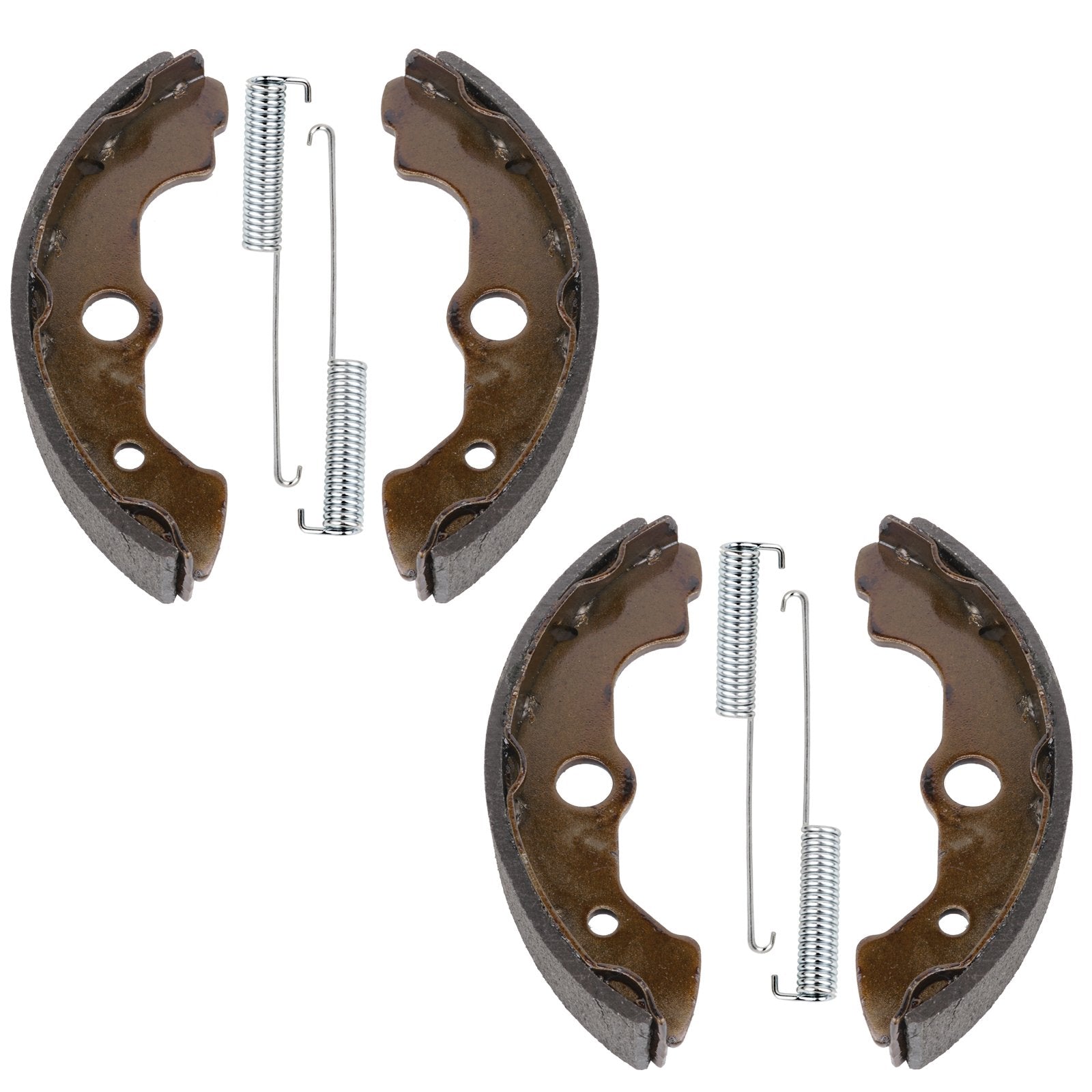 Caltric Front Brake Shoes Compatible With Honda Trx450Es Trx-450Es Fourtrax 450 Foreman Es 1998-2003 New