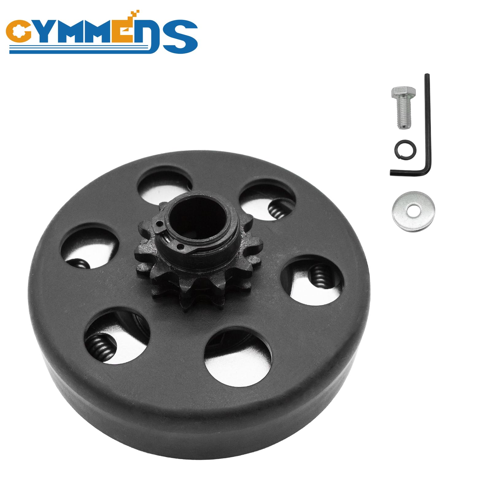 Gymmeds 5/8'' Bore Centrifugal Clutch 5/8'' Bore 11 Tooth For #35 Chain, Go Kart Clutch. Perfect For Minibike, Go Kart, Lawnmowe
