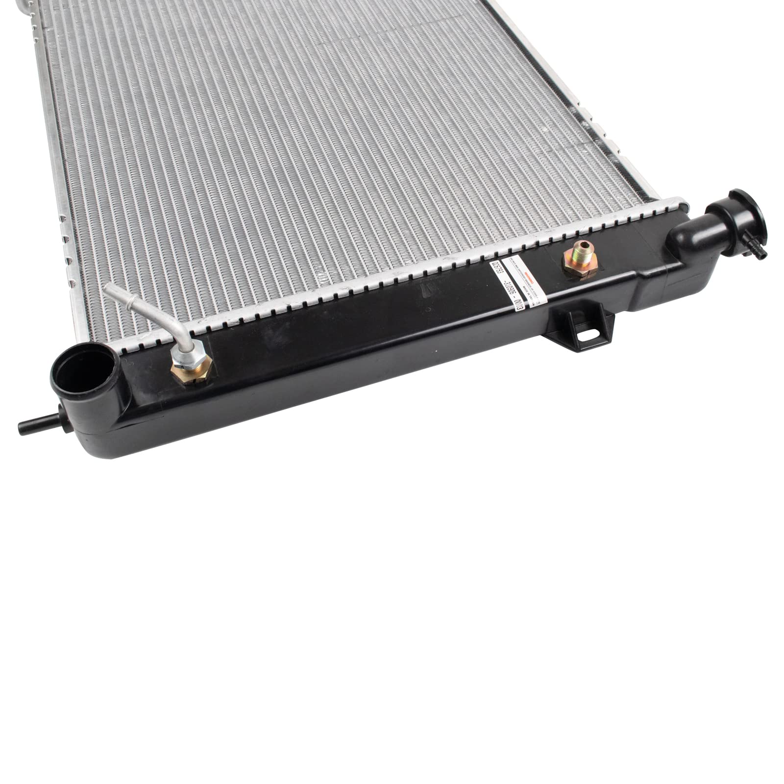 Trq Radiator Assembly Aluminum Core Compatible With 93-97 Jeep Grand Cherokee 93 Grand Wagoneer Ch3010209 Cu1394