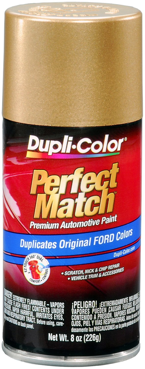 Dupli-Color (Ebfm03517-6 Pk) Sunburst Gold Metallic Ford Exact-Match Automotive Paint - 8 Oz. Aerosol, (Case Of 6)