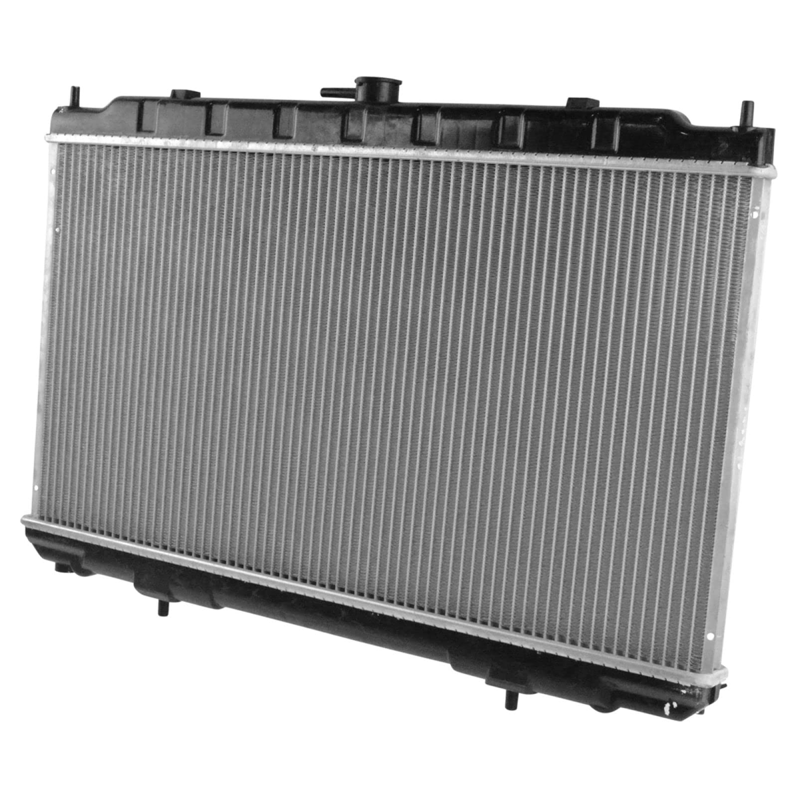 Trq Radiator Assembly Aluminum Core Compatible With 00-06 Nissan Sentra Cu2346 Ni3010135
