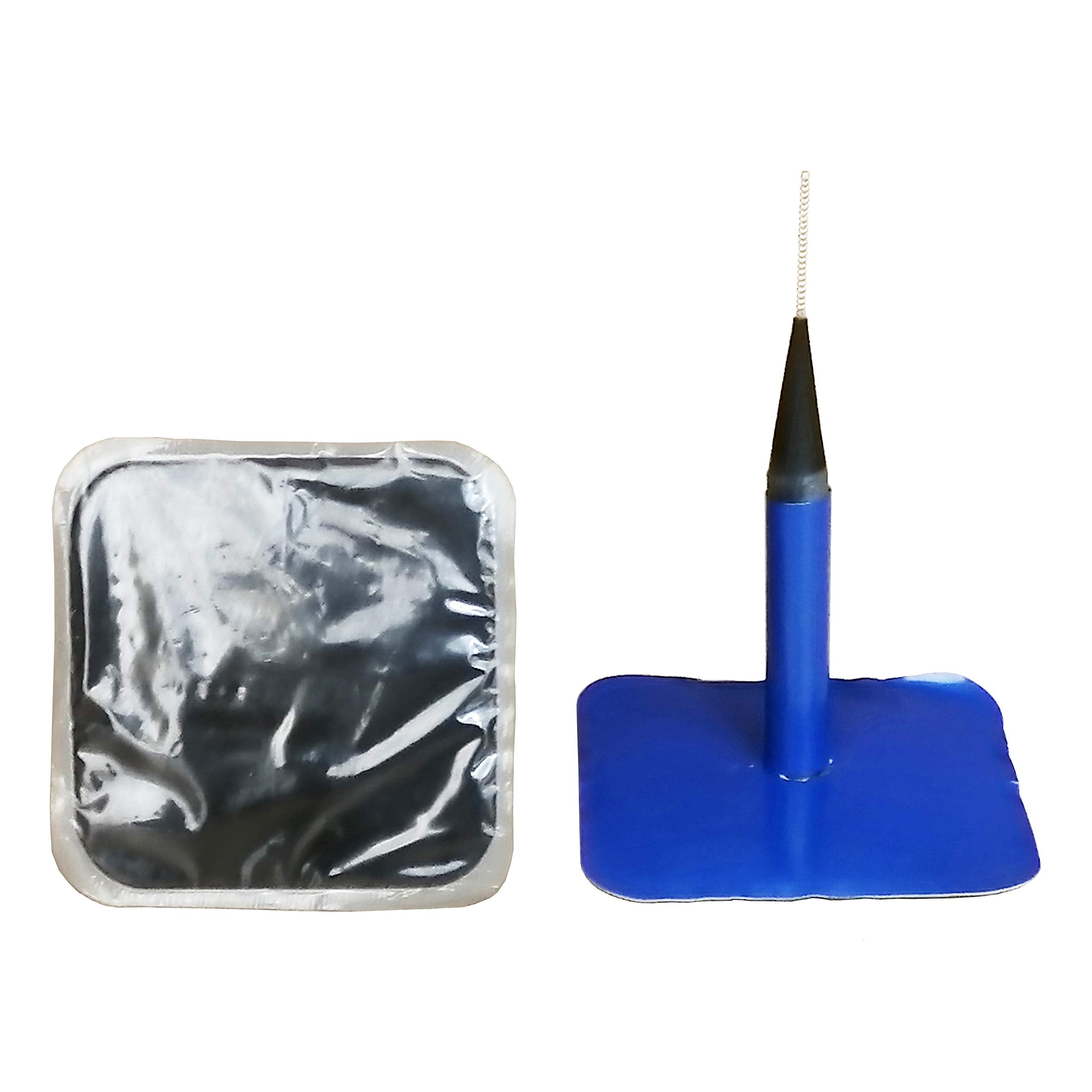 Zerint Tp-114W Combination Repair Unit, Tire Repair Patch Plug 9/16'' X 4'' Wrapped Stem 24 Pcs