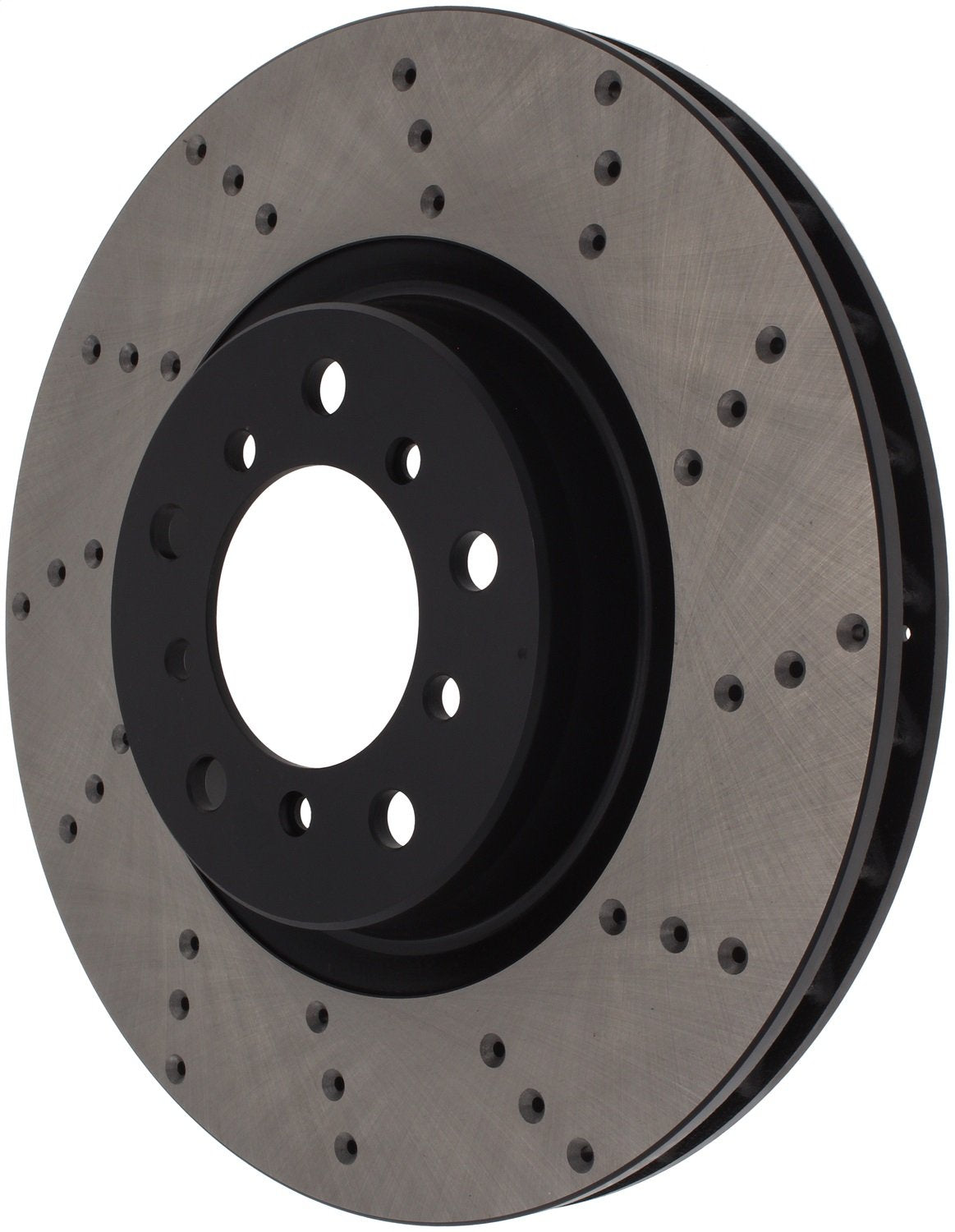 StopTech 128.34058L Front Left Sport Cross Drilled Brake Rotor