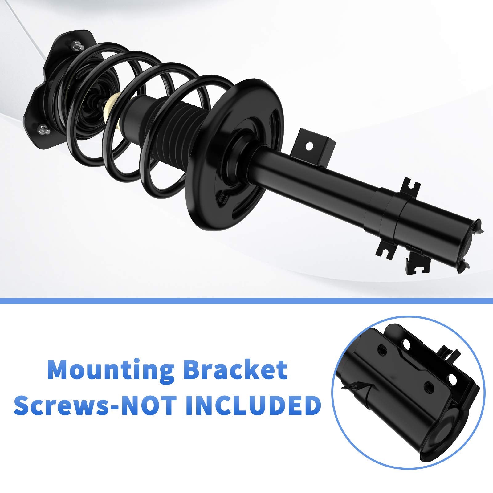 Yitamotor Front Struts Complete Strut Suspension Compatible With 2007-2012 Altima 2.5L Exc.Hybrid 2013 Altima S 2.5L Coupe