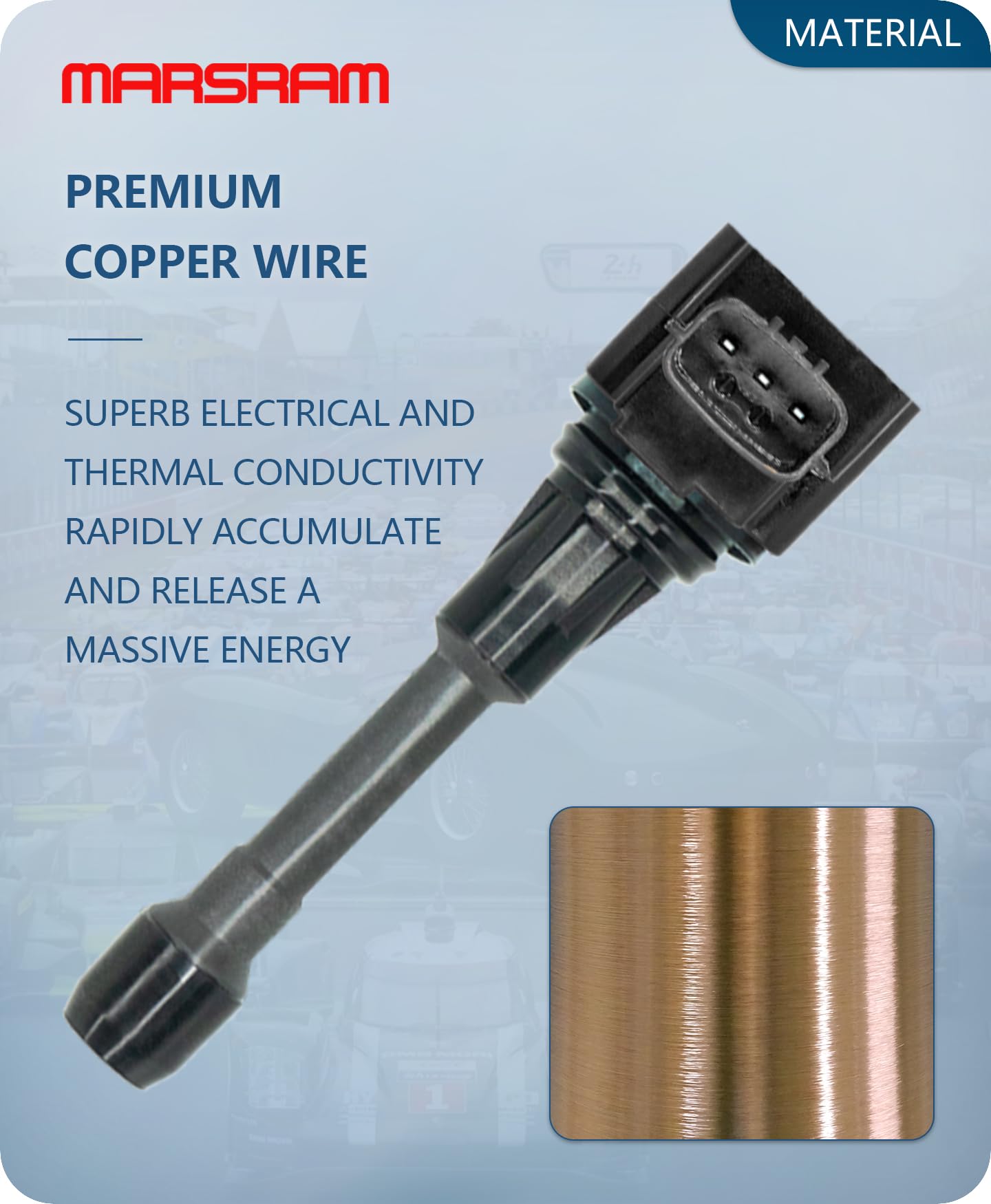 Marsram Ignition Coil Pack Uf549 For 2007 2008 2009 2010 2011 2012 Compatible With Nissan Altima Versa Sentra Cube Nv200 Rogue 2