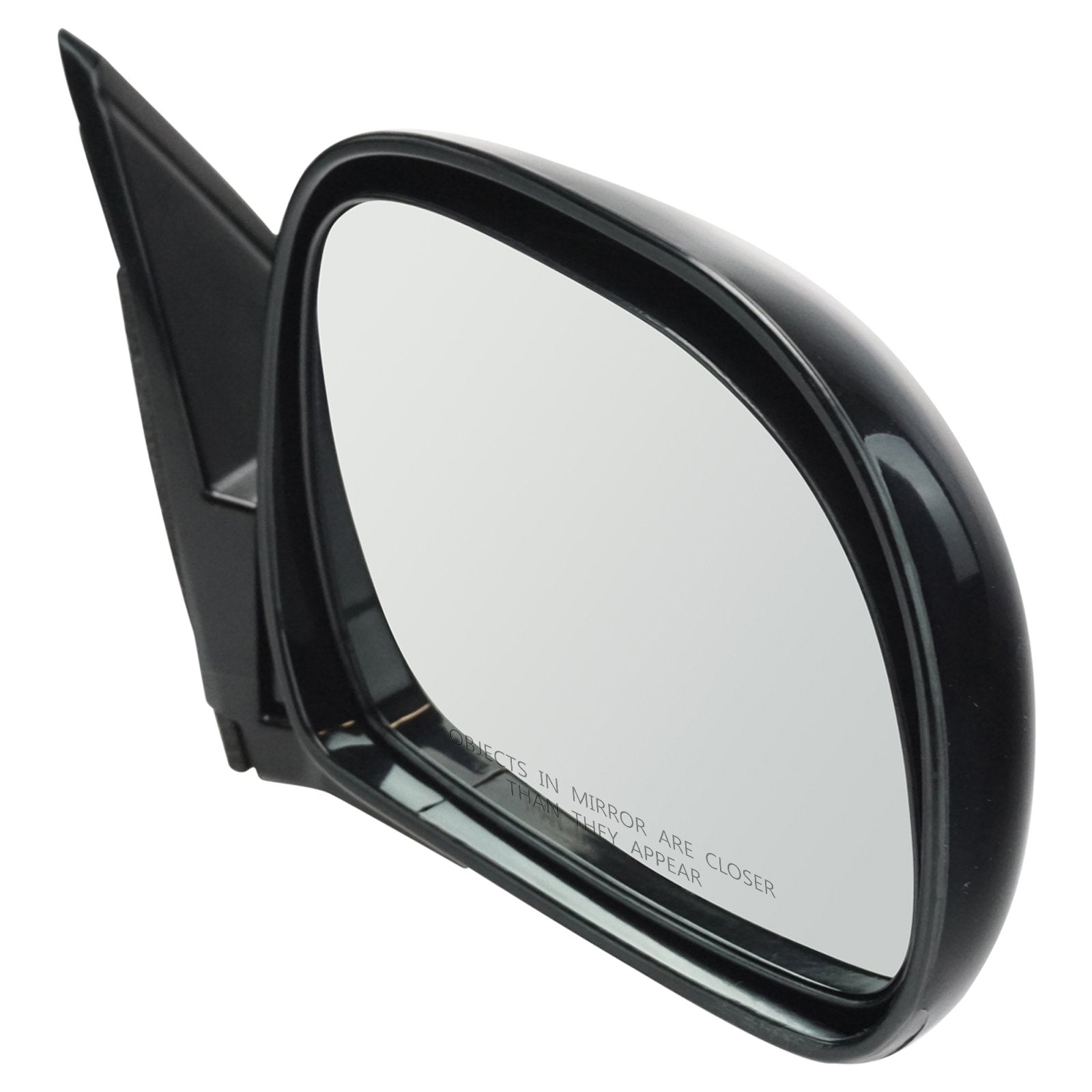 Trq Right Mirror Manual With Smooth Cover Passenger Side Compatible With 1995-1998 Chevrolet Blazer 1994-1997 S10 1995-1997 Gmc