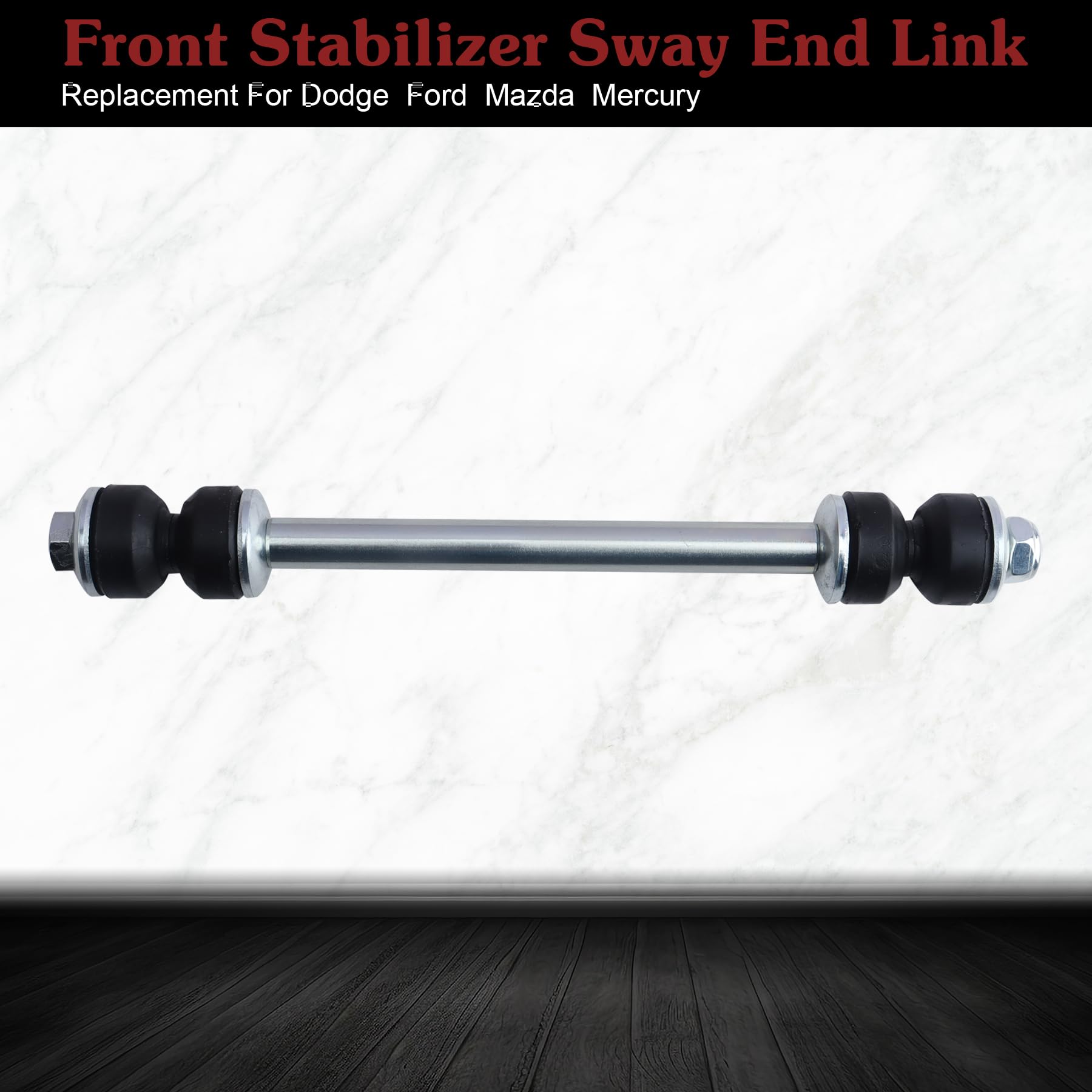 Stiueoav K7275 Sway Bar Link - Front Stabilizer End Link Compatible With 1994-2001 Dodge Ram 1500/2500/3500?1995-2010 Ford Explo