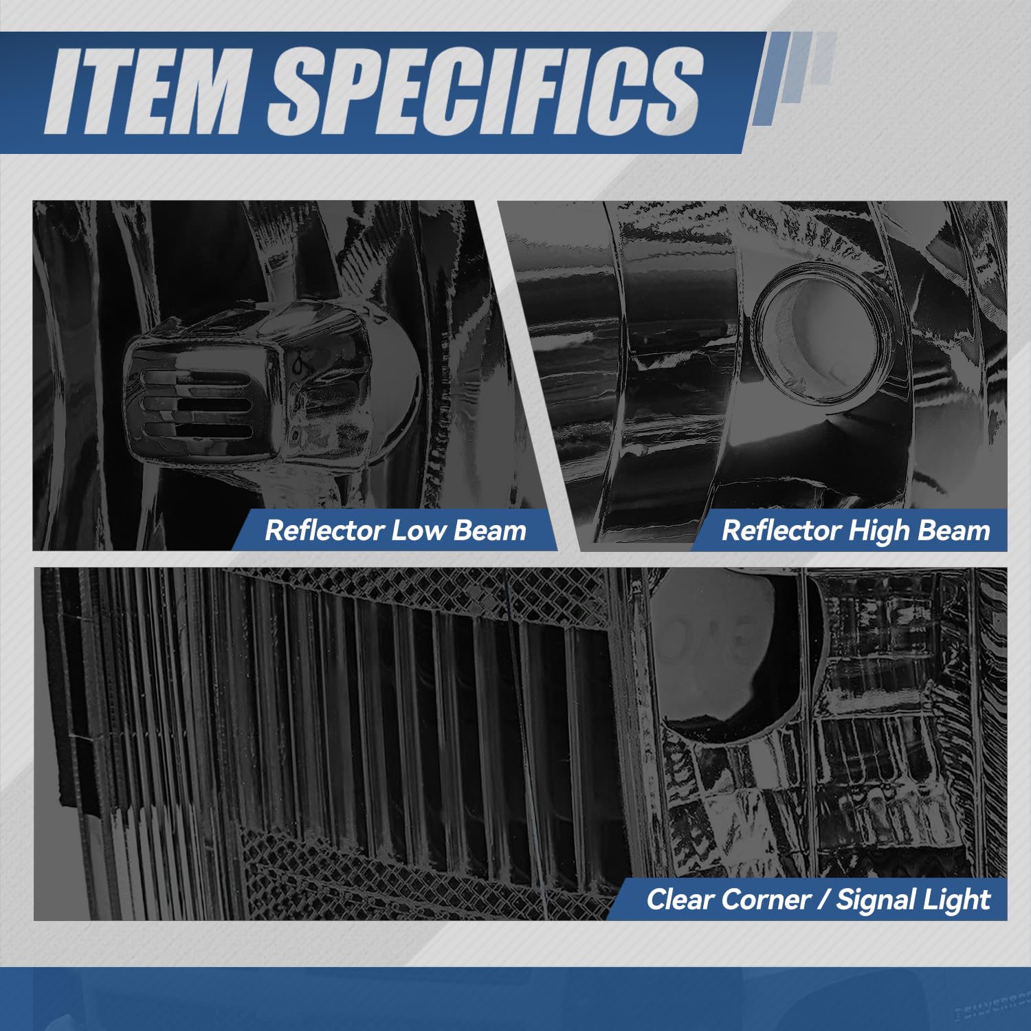 Auto Dynasty Halogen Headlights Assembly Compatible With Chevy Silverado 1500 2500Hd 3500 Gmt900 2007 2008 2009 2010 2011 2012 2