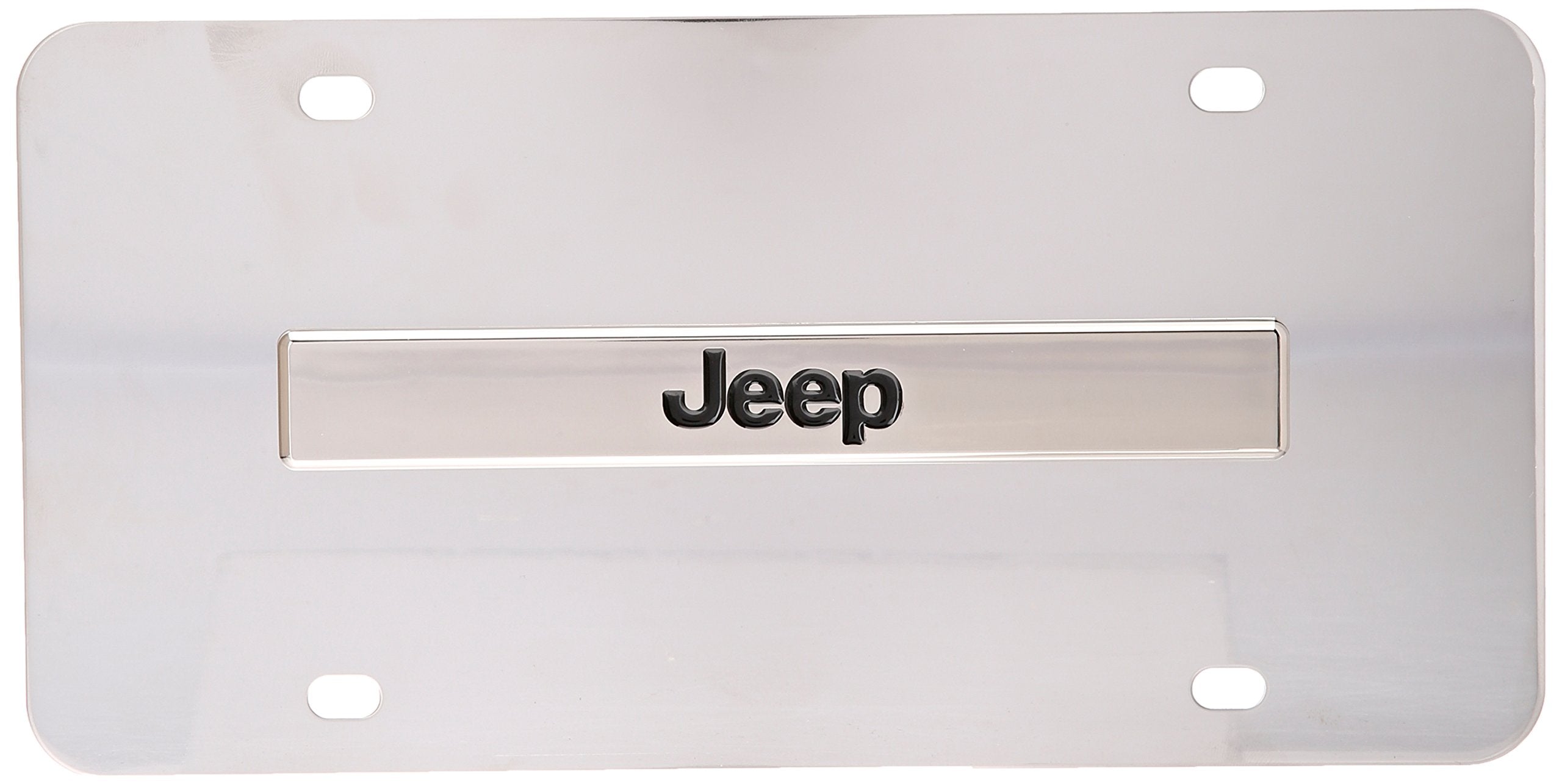 Au-TOMOTIVE GOLD JEENCC Jeep Name Chr/Chr Plate