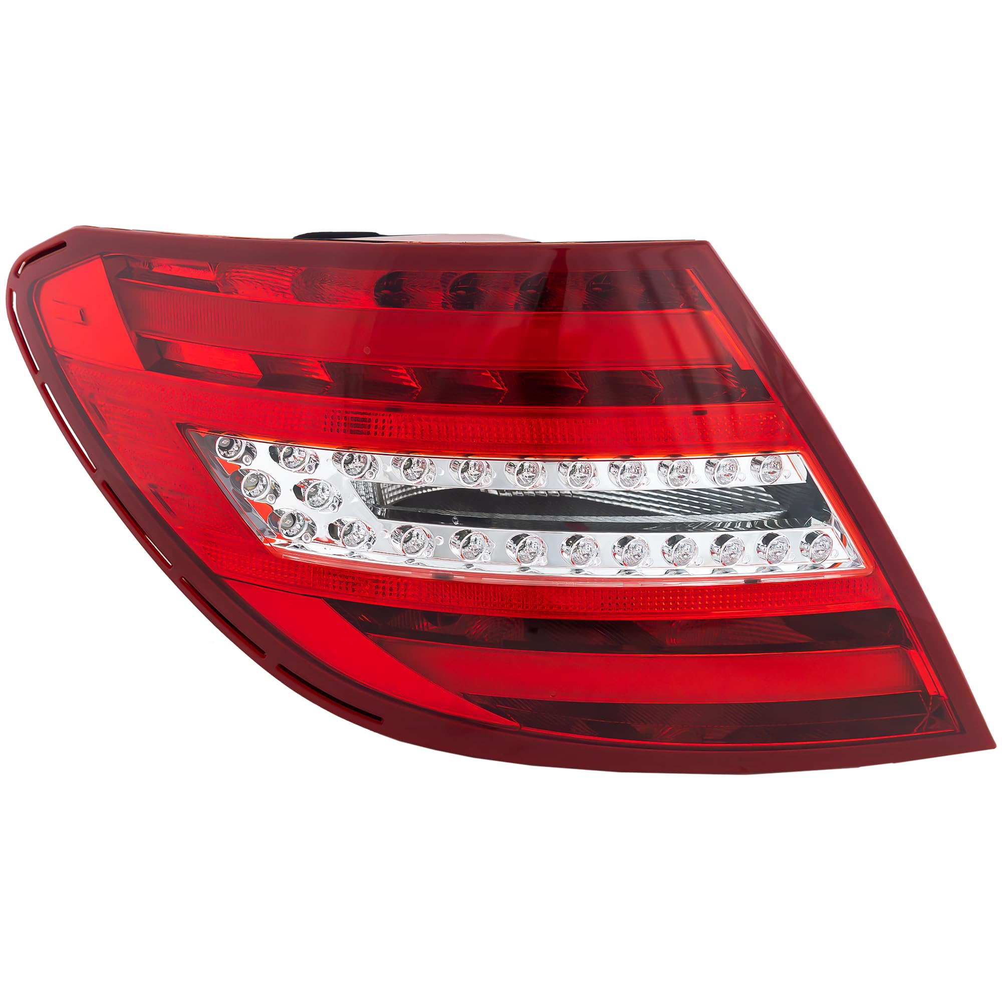 Evan Fischer Driver Side Tail Light Compatible With 2012-2014 Mercedes Benz C300 Led Mb2800135