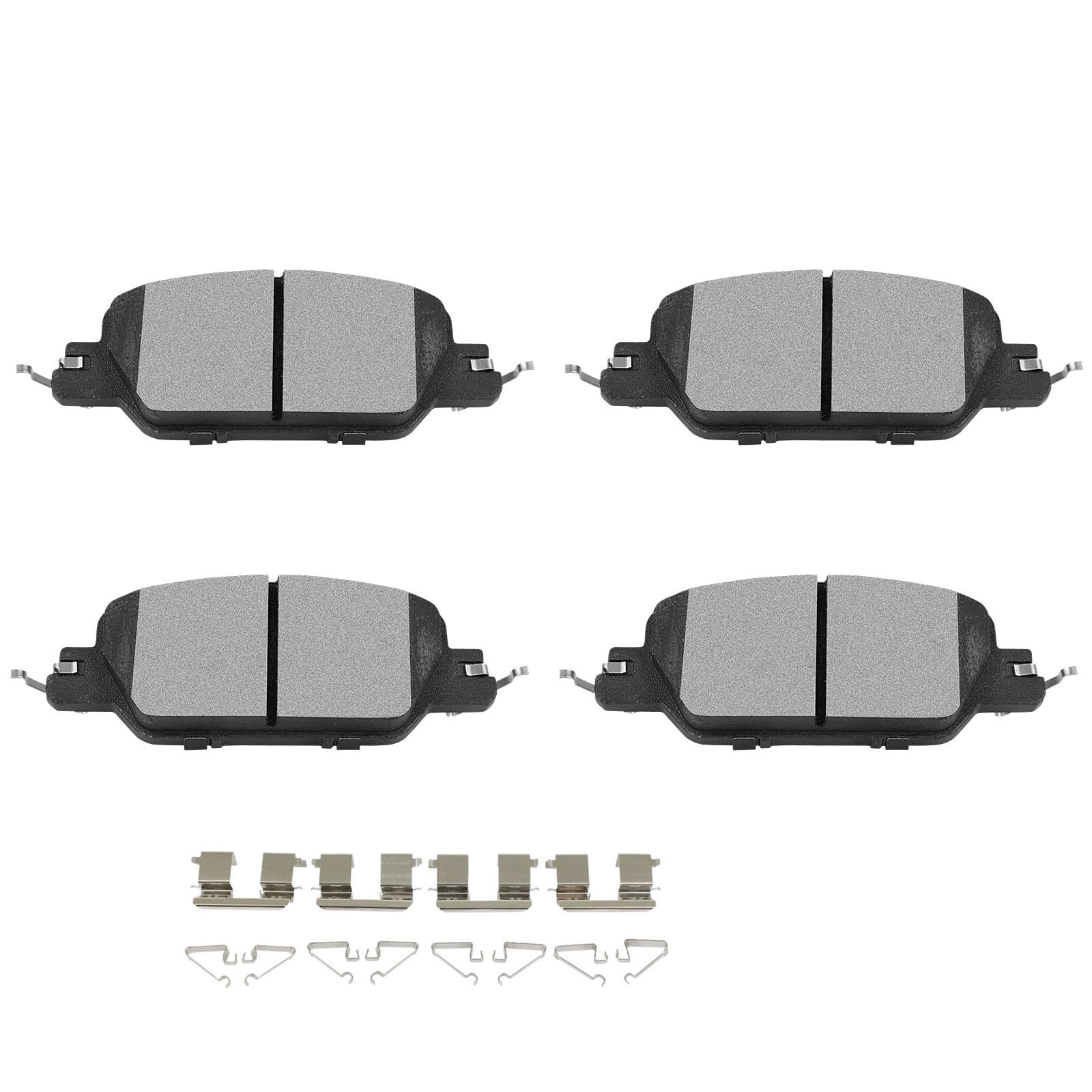 Scitoo Rear Disc Brake Pad Set 4Pcs W/Hardware Fit For Honda For Cr-V 2017 2018 2019 2020 2021 2022 2023
