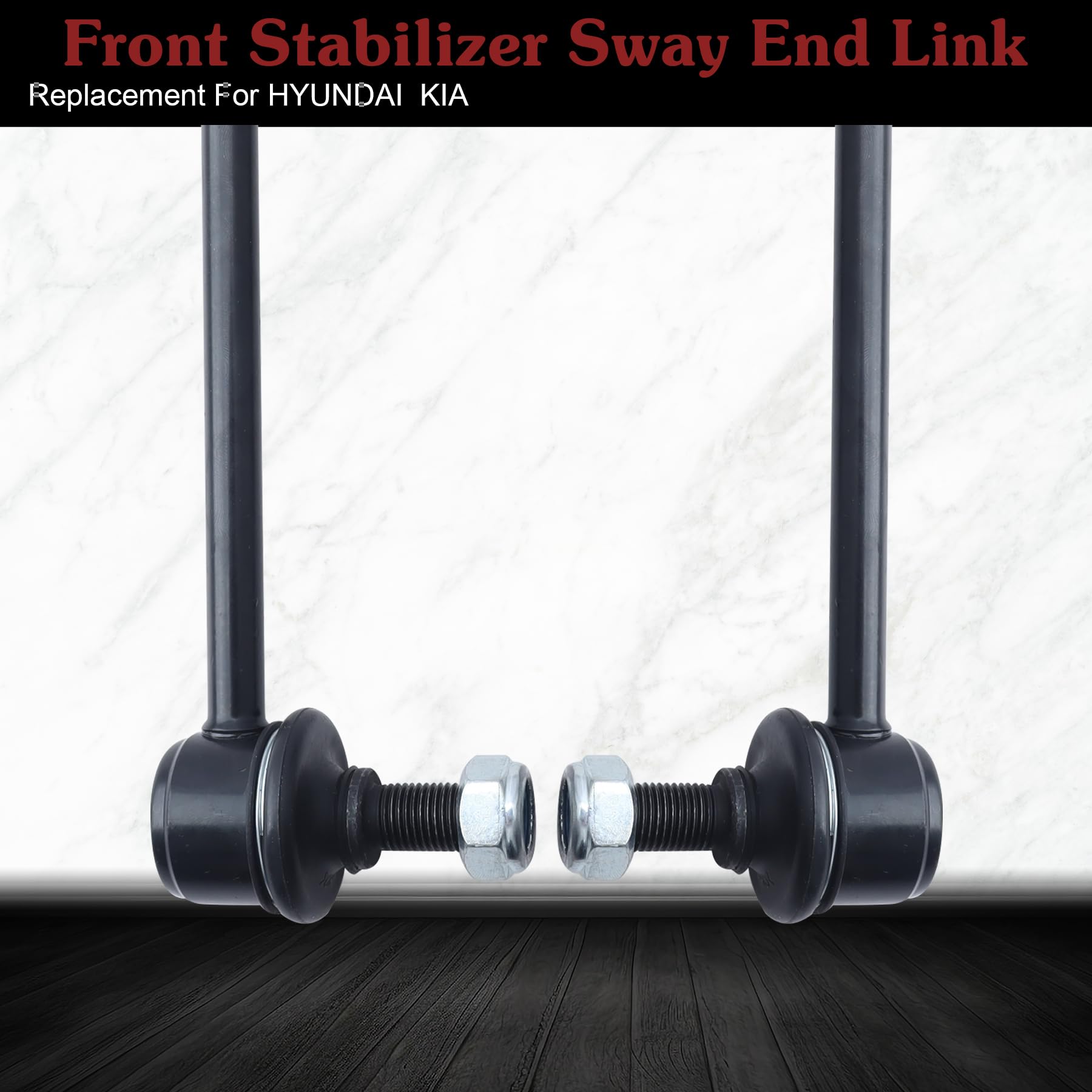 Stiueoav K750610 K750611 Sway Bar Link - Front Stabilizer End Link Compatible With 2011-2012 Sonata?2011-2012 Optima