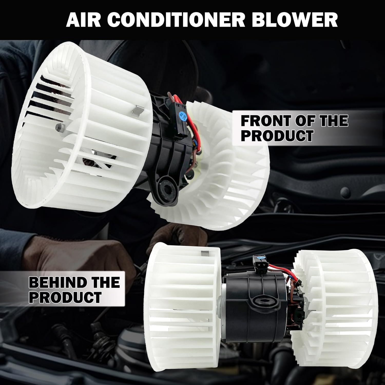 Aspligo 700279 Ac Heater Blower Motor Fan Assembly Fit For Bmw 525I 2001-2003 ,528I 2000 530I 2001-2003, 540I 2000-2003 ,M5 2001